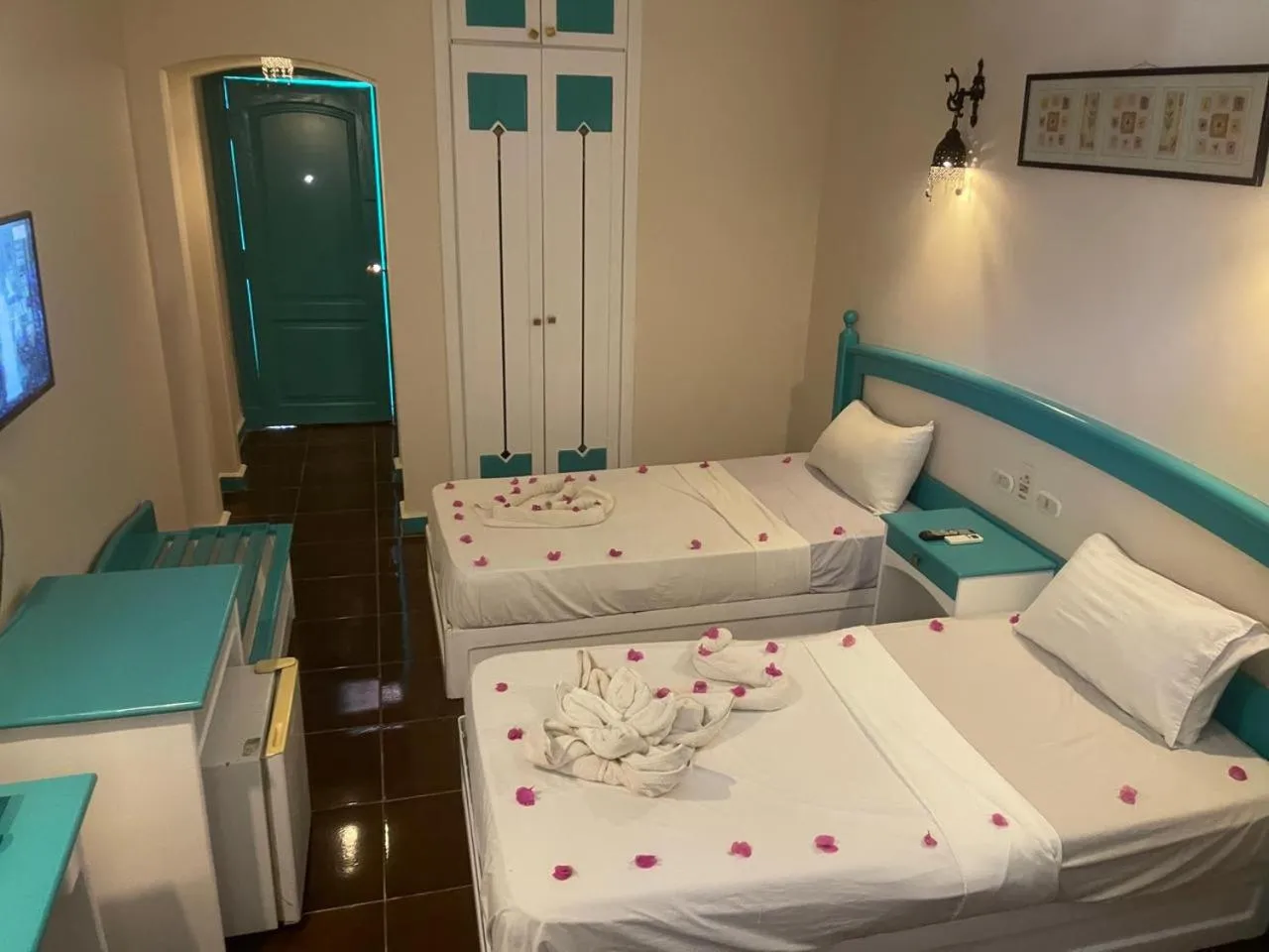 Bed in Badawia Sharm Resort