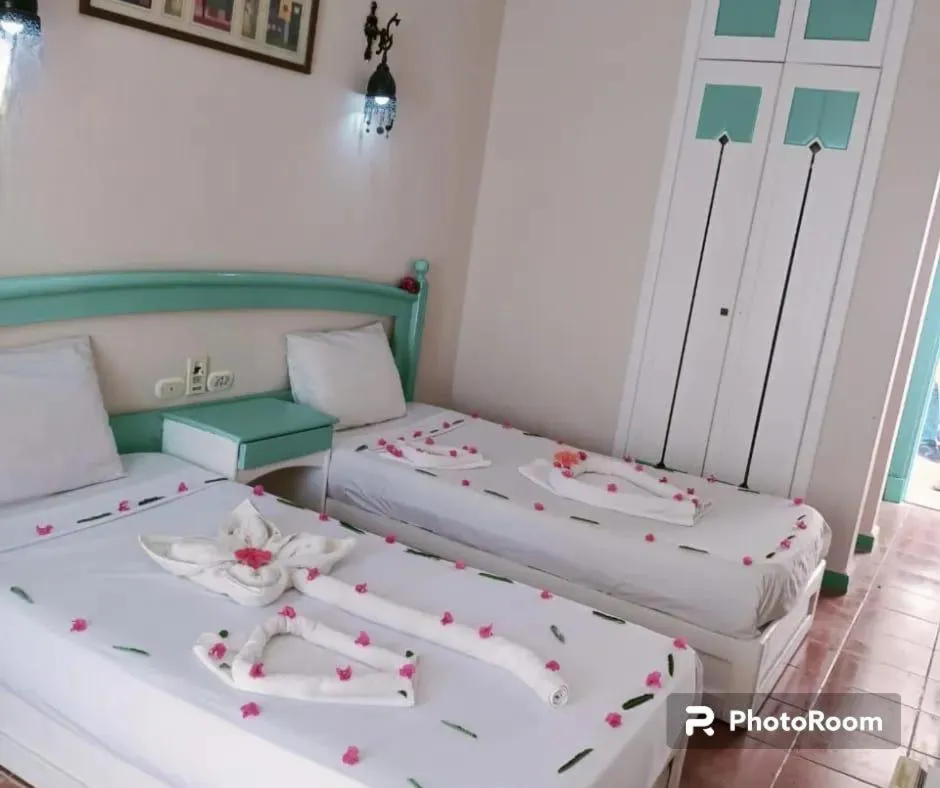 Bed in Badawia Sharm Resort