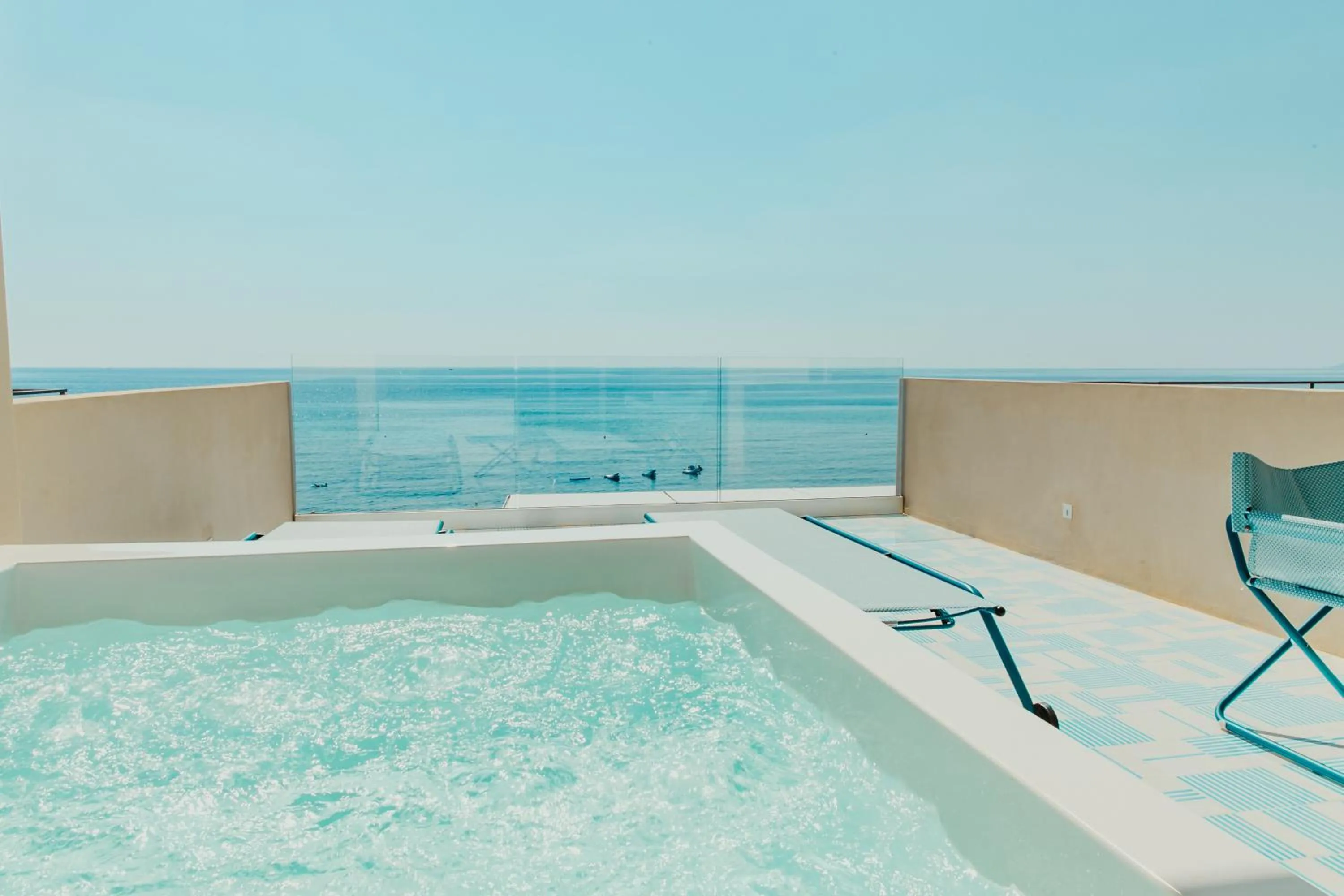 Hot Tub in Hotel Saline