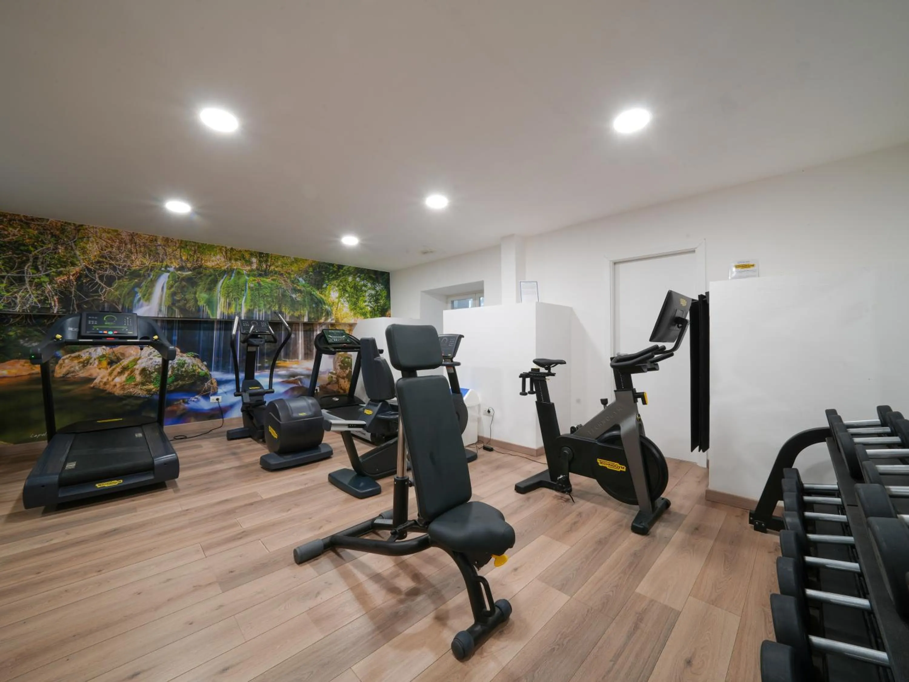 Fitness centre/facilities in Hotel Saline