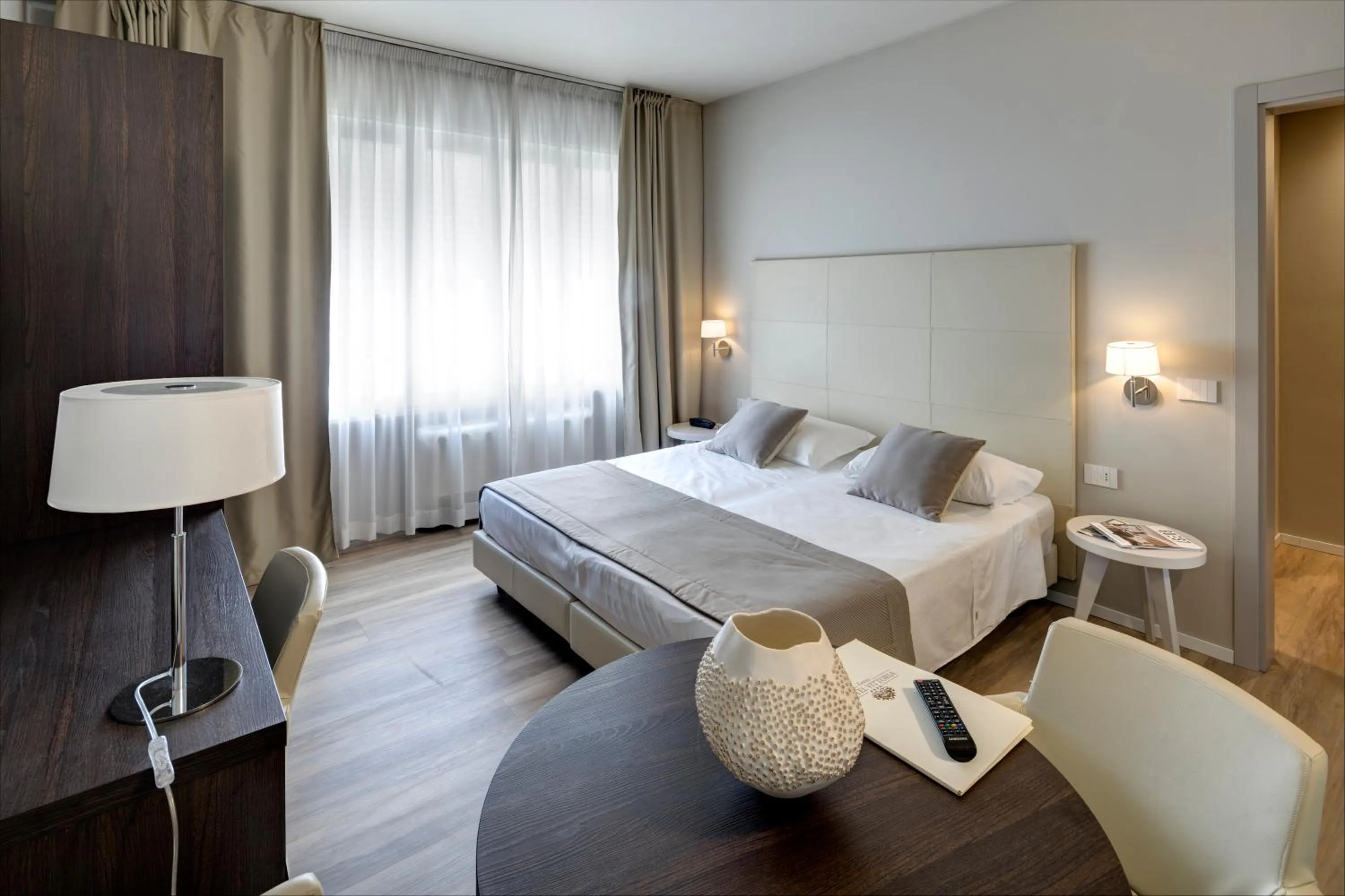 Bed in Hotel Vittoria