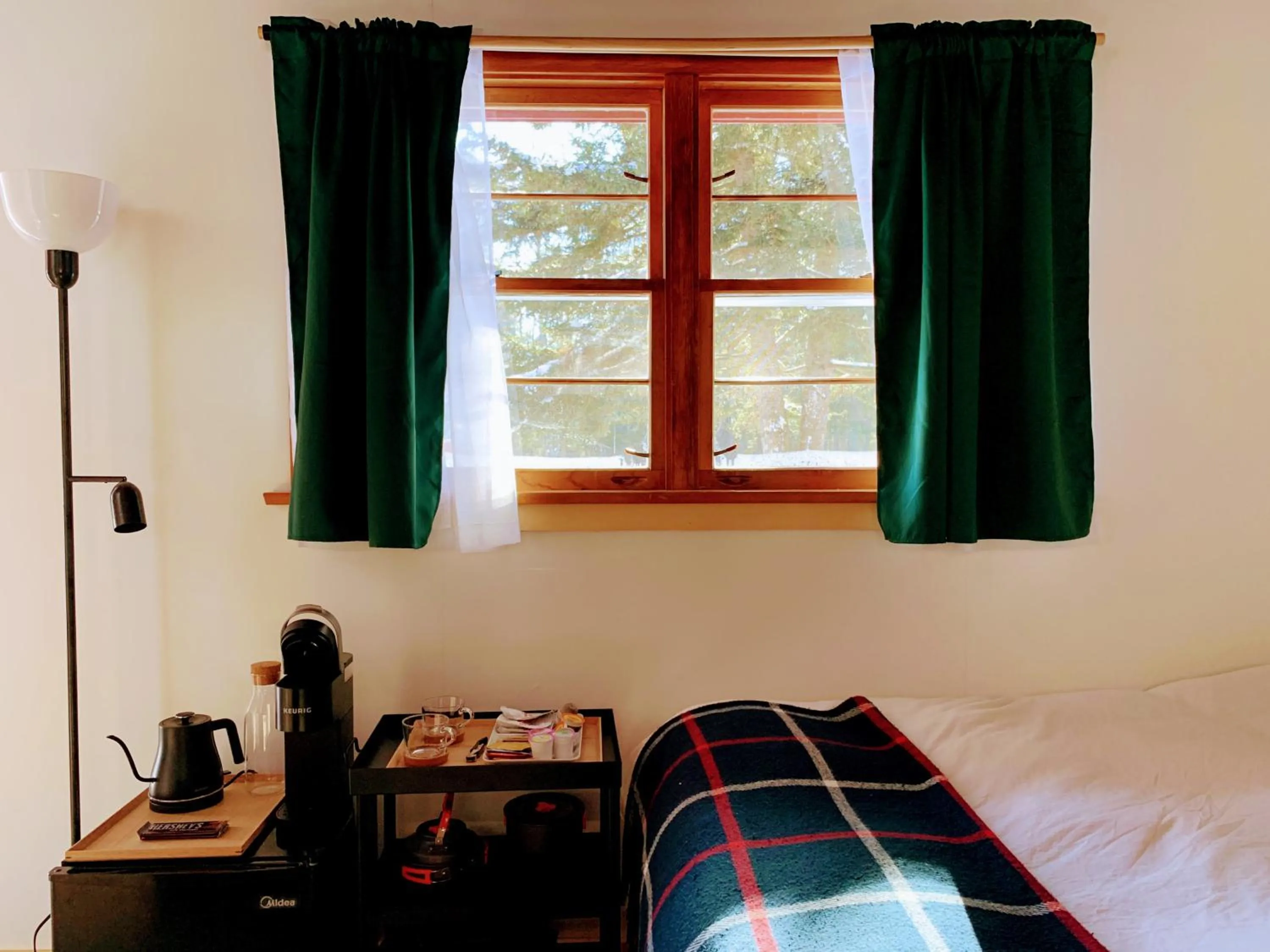 Bed in The Lorca Adirondacks Motel