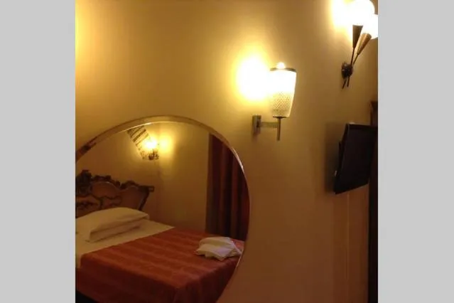 Decorative detail, Bed in Marta Guest House