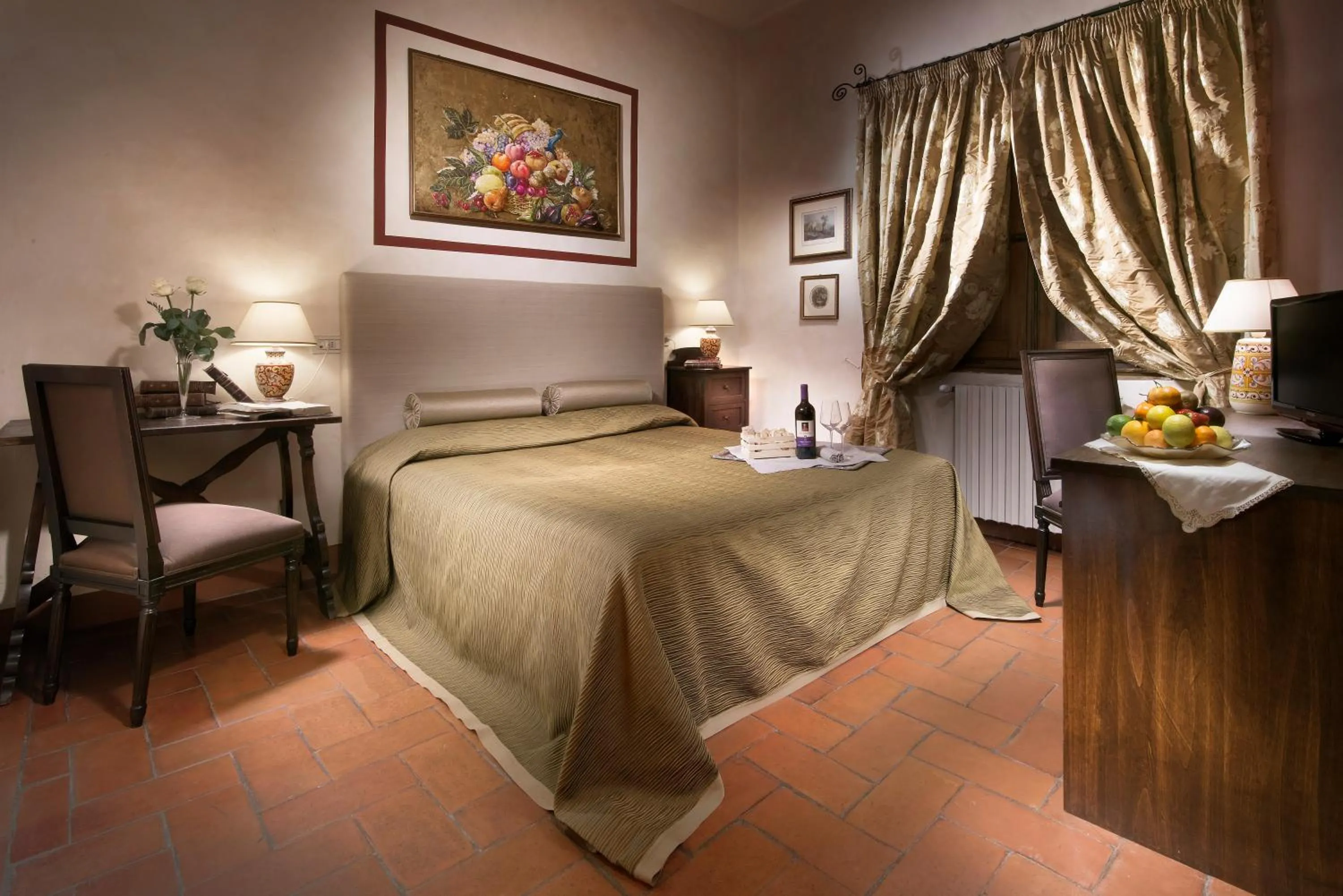 Bedroom, Bed in Villa Casagrande Resort e SPA