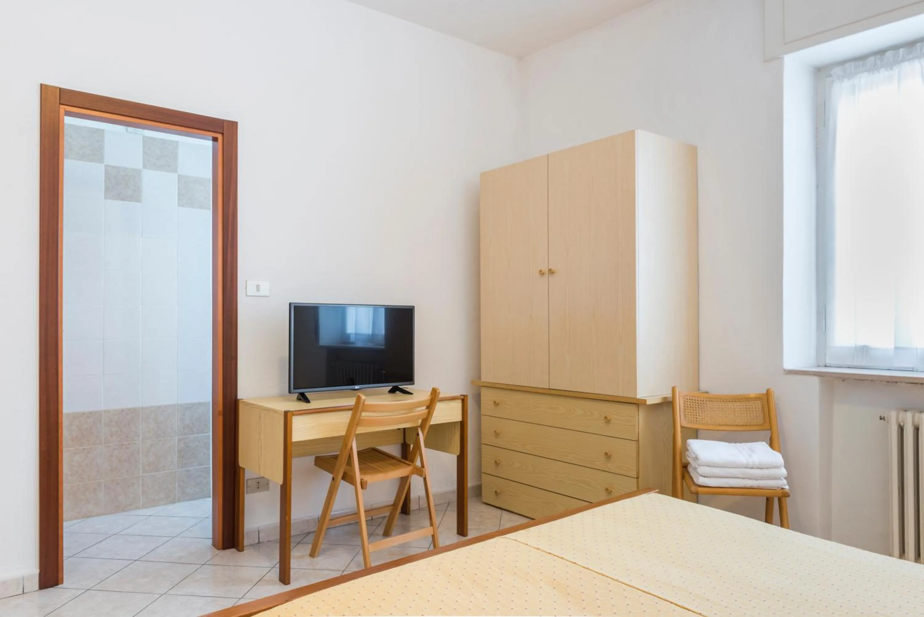 Bed in Hotel Cristina