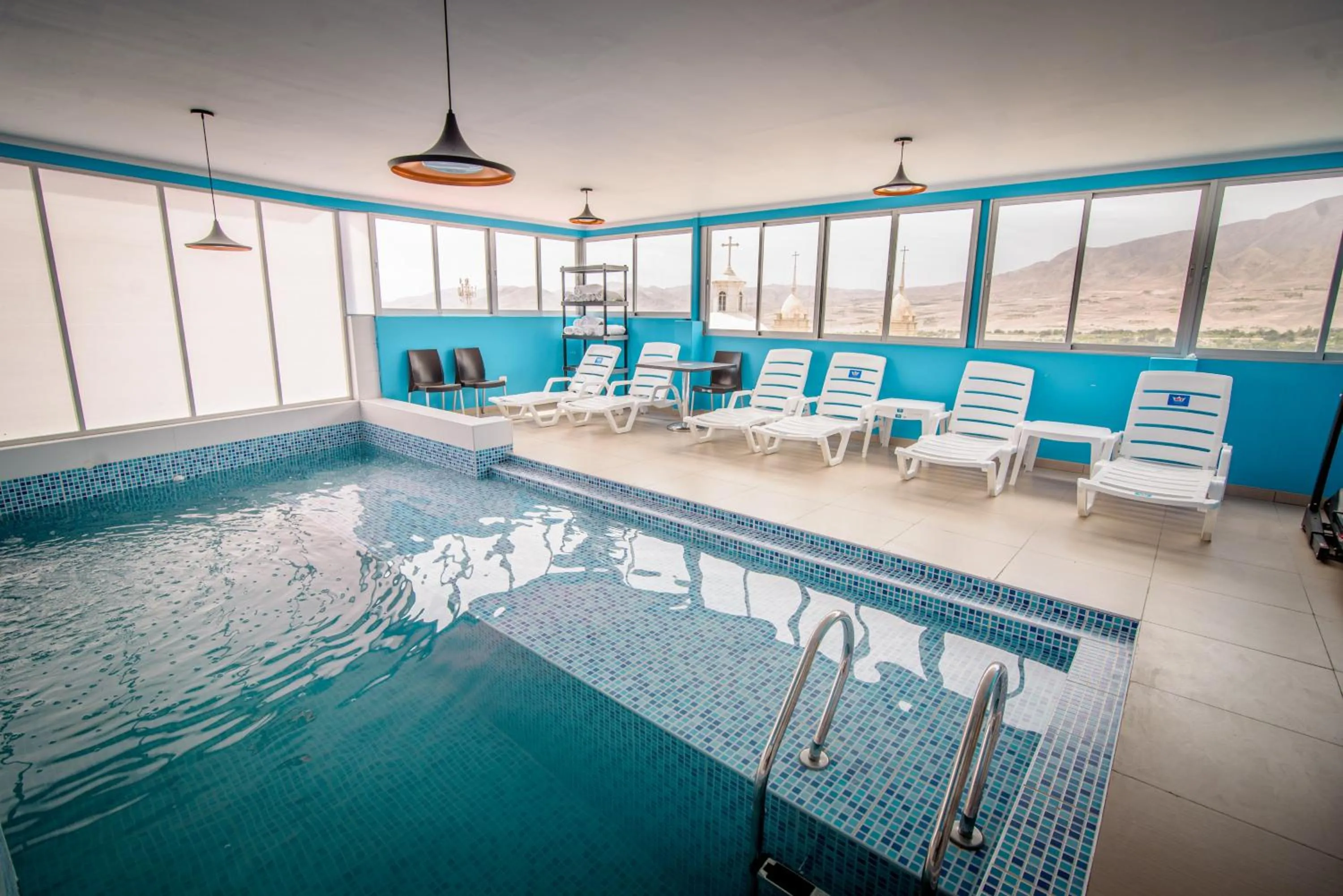 Swimming pool in Hotel Costa Sol Moquegua