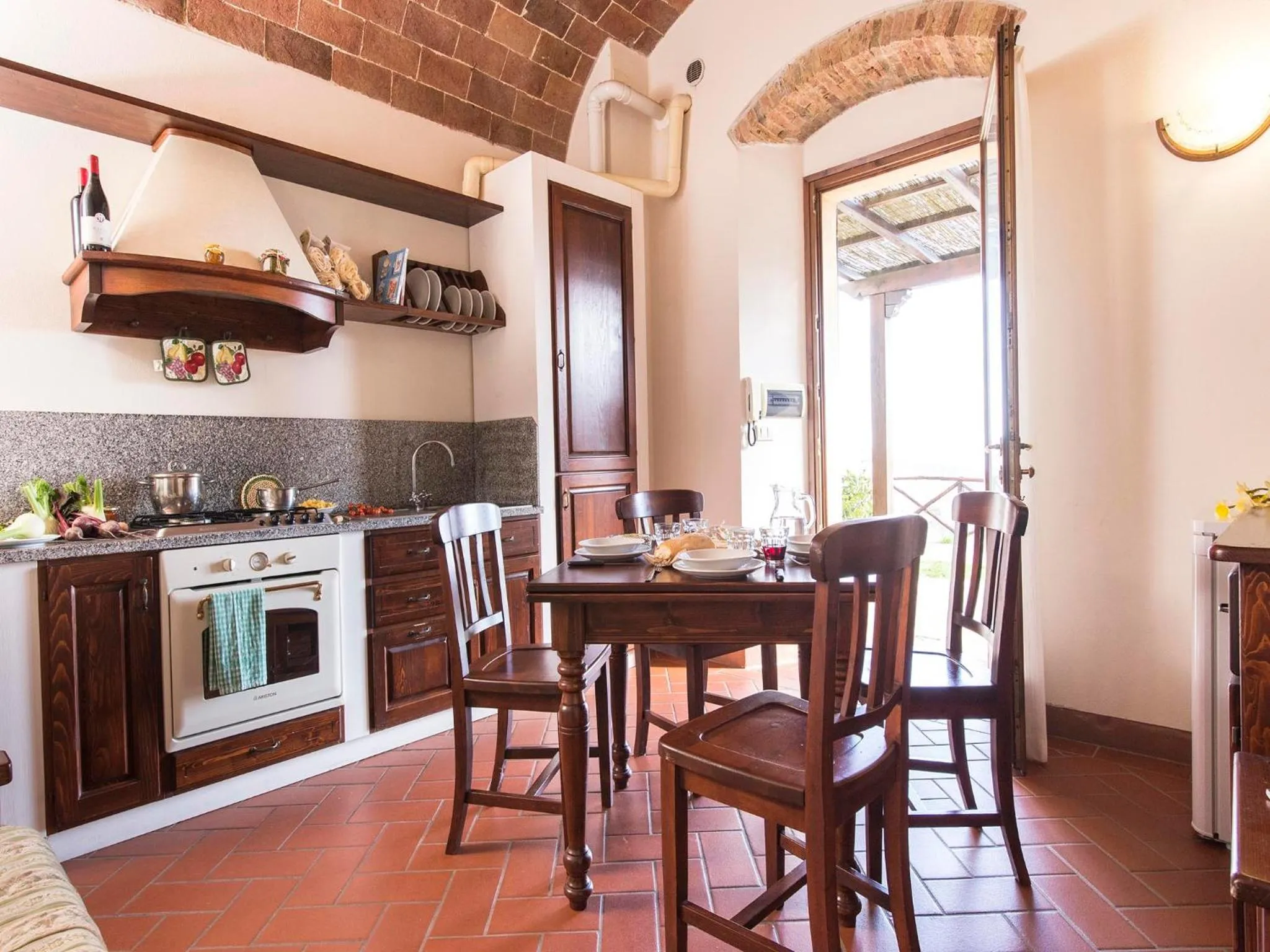 Kitchen or kitchenette in Country House il Ciliegio