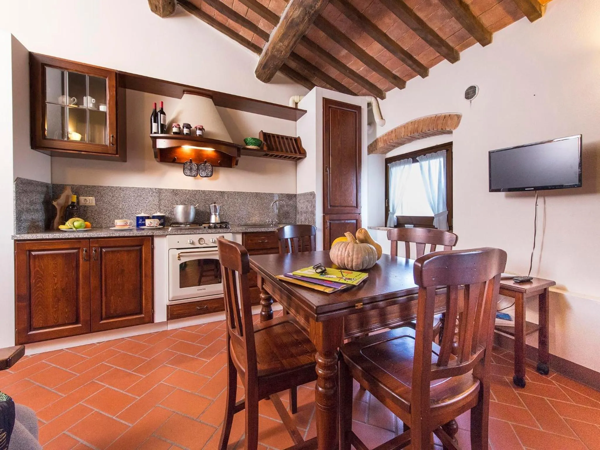 Kitchen or kitchenette in Country House il Ciliegio