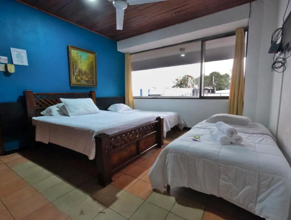 Bed in Hotel Alajuela Costa Rica Airport