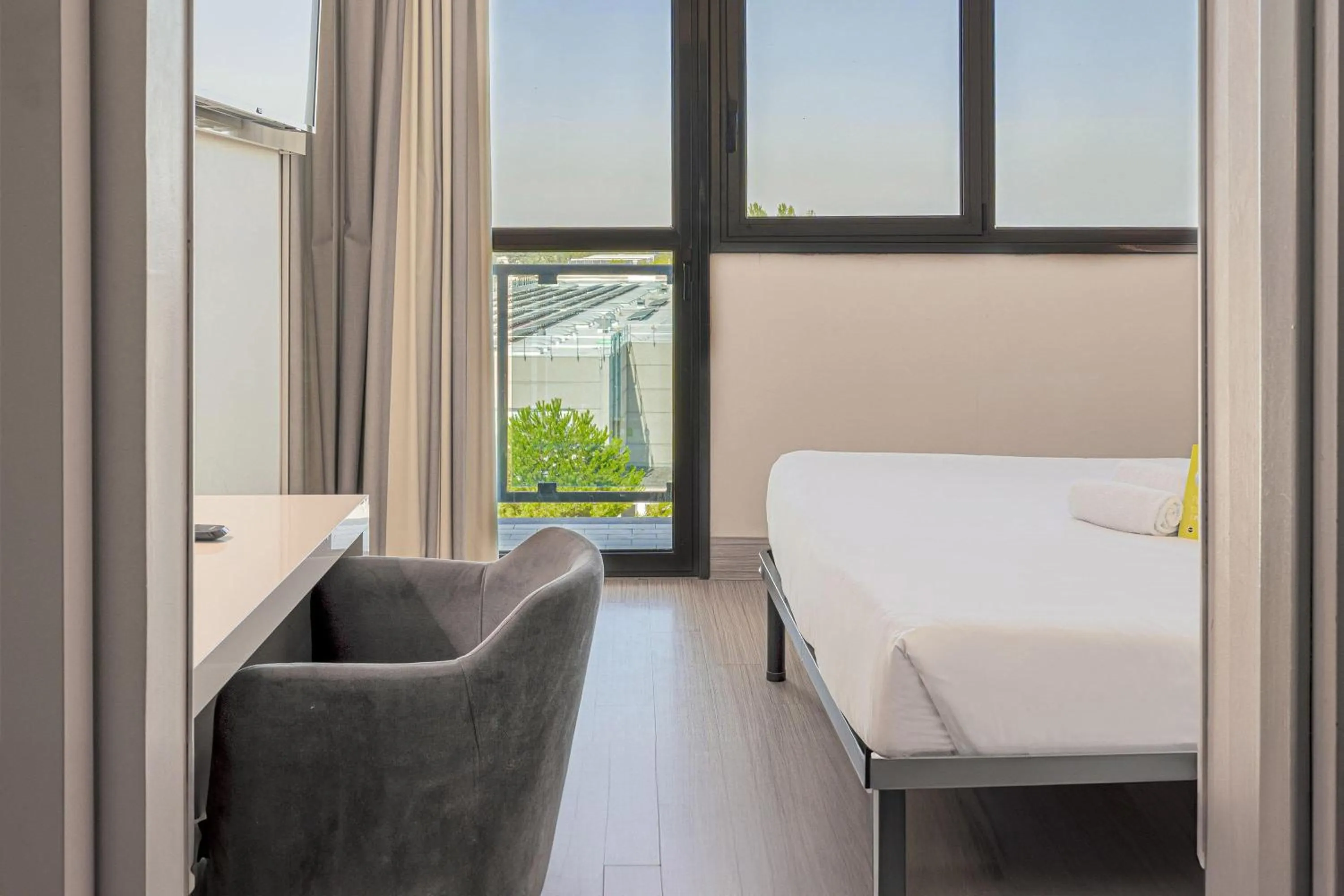 Photo of the whole room, Bed in B&B HOTEL Bologna