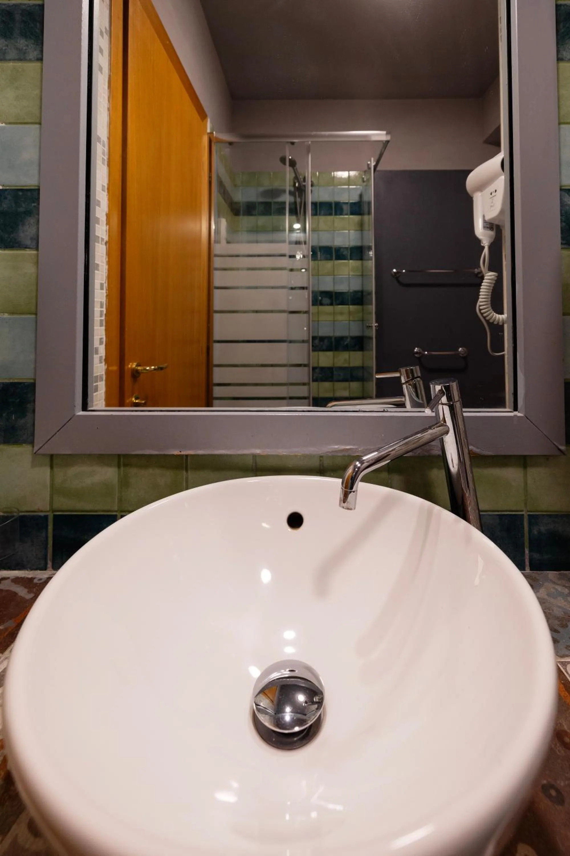 Bathroom in Scheppers Hotel