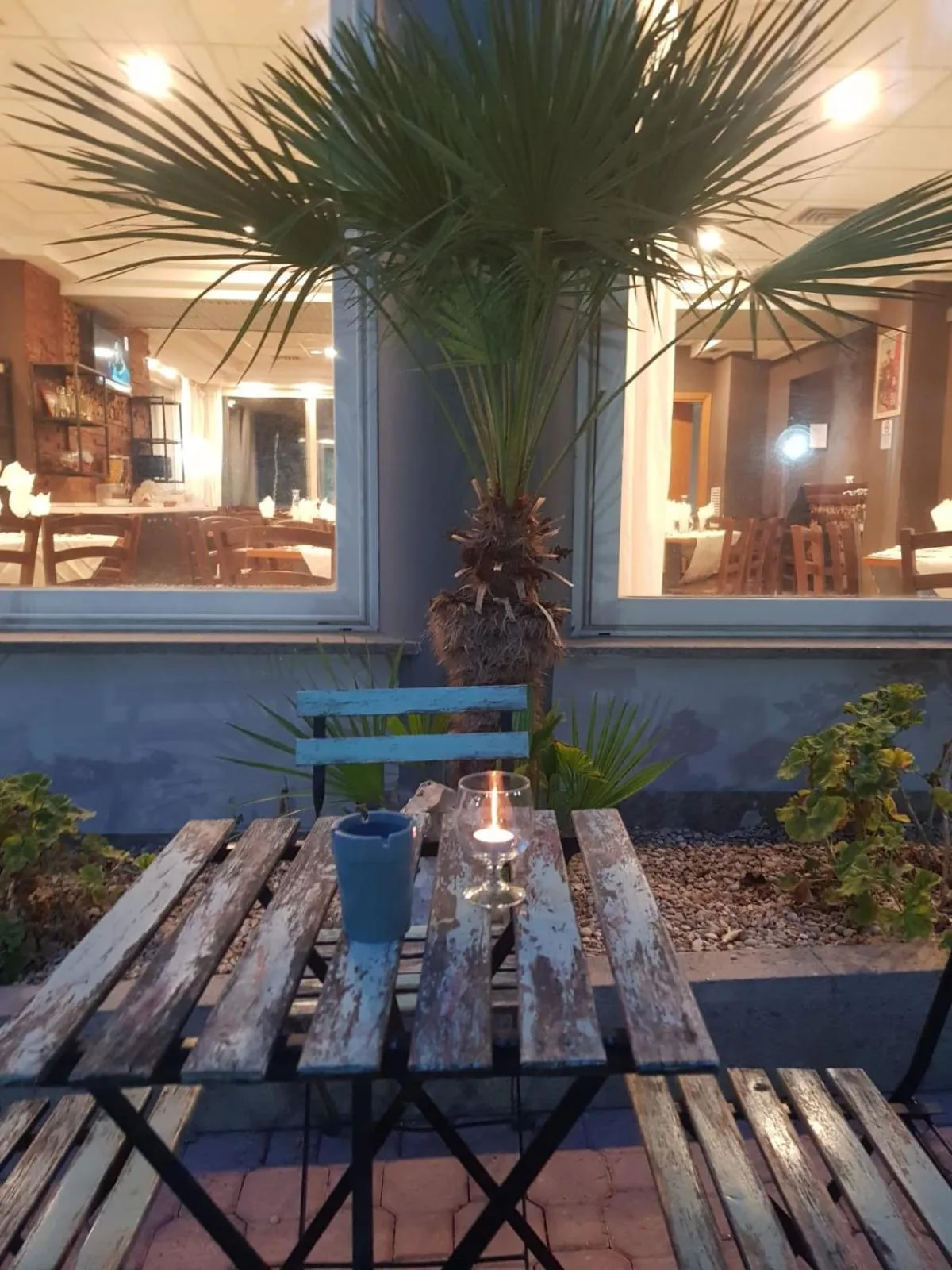 Patio in Scheppers Hotel