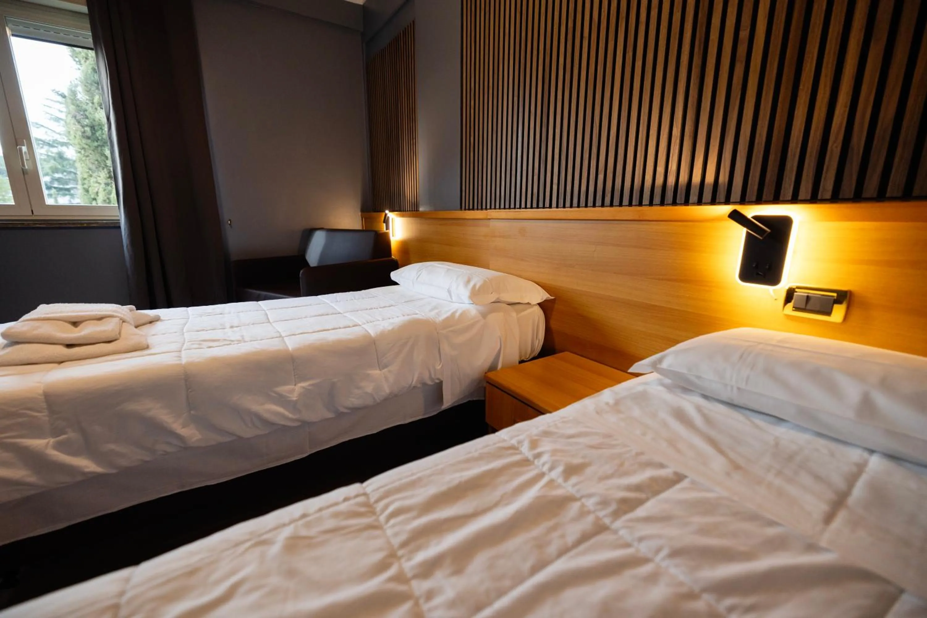 Bed in Scheppers Hotel