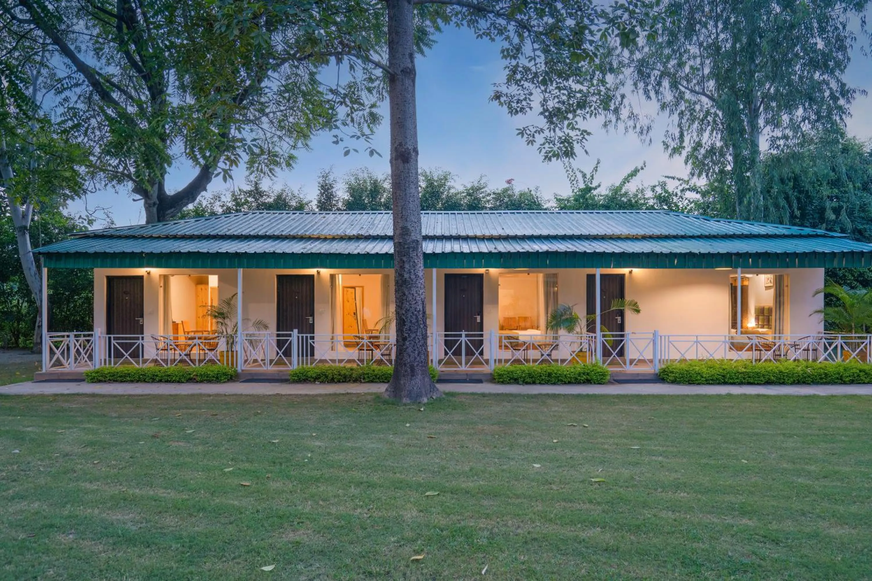 Garden view in The Tattwaa Corbett Spa and Resort