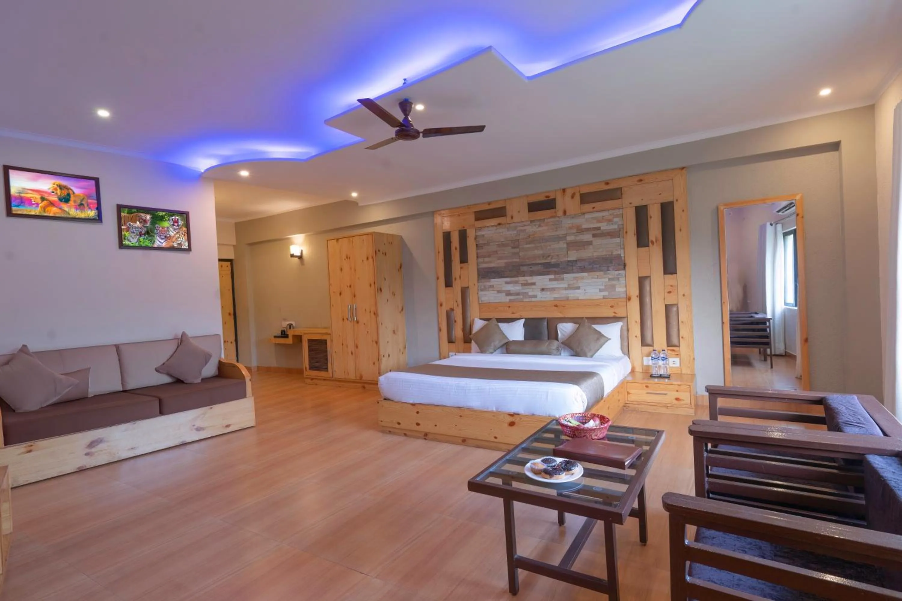 Photo of the whole room, Bed in The Tattwaa Corbett Spa and Resort