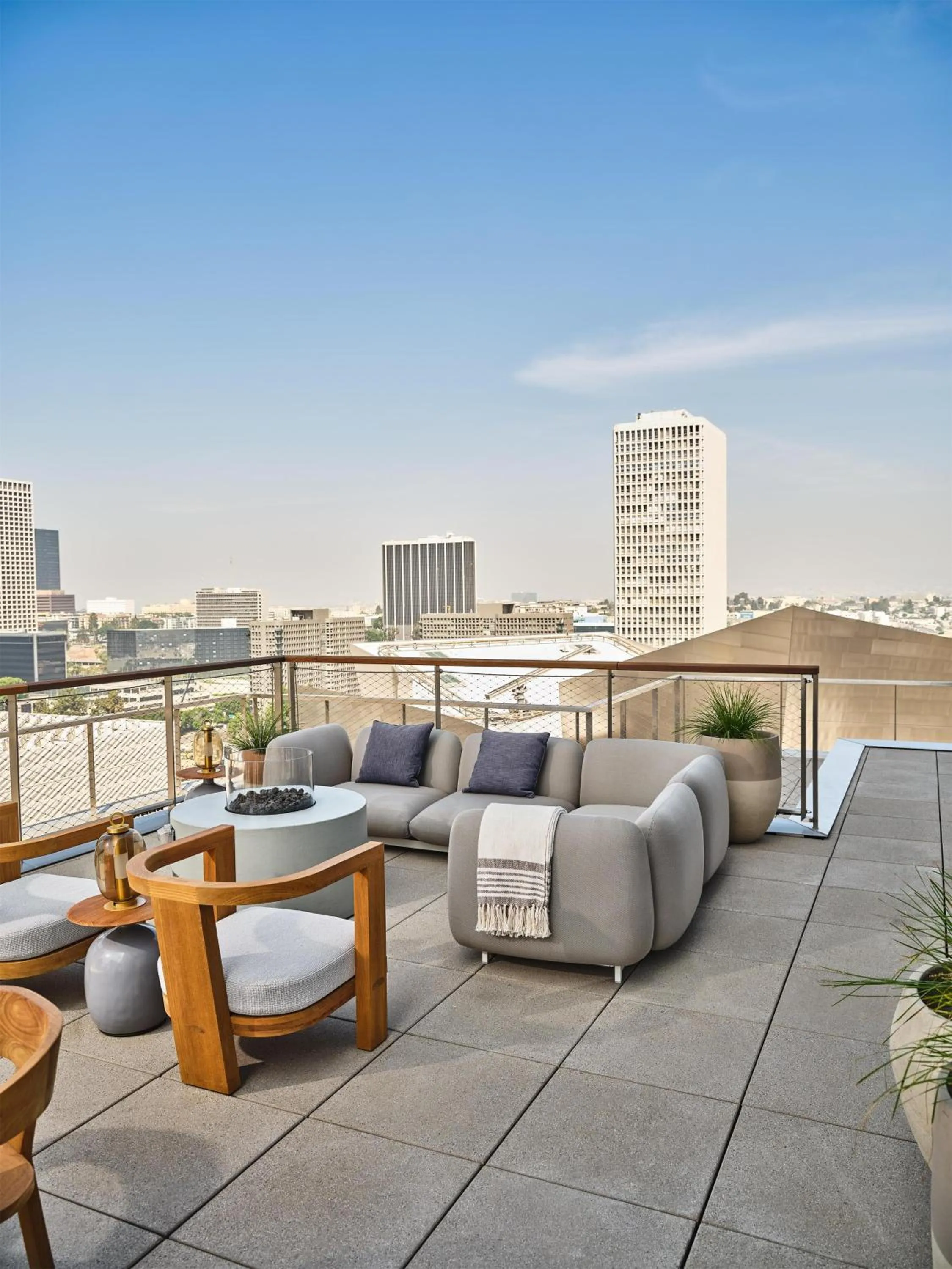 View (from property/room) in Conrad Los Angeles