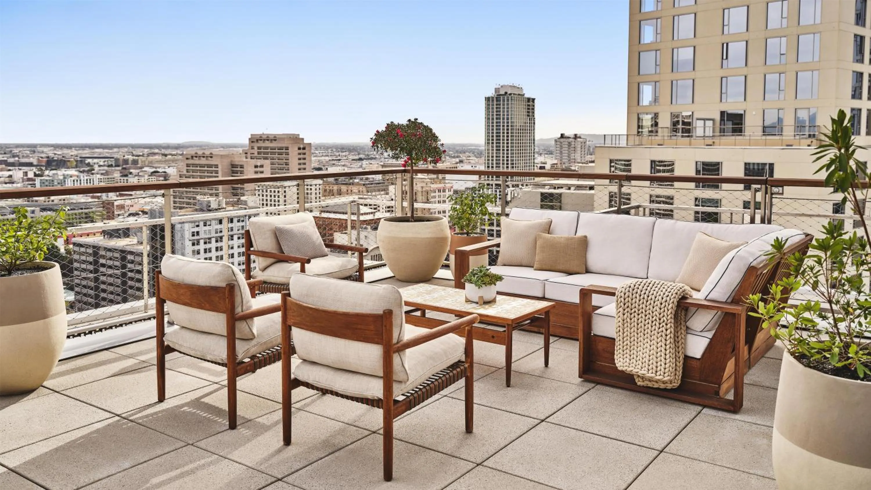 View (from property/room) in Conrad Los Angeles