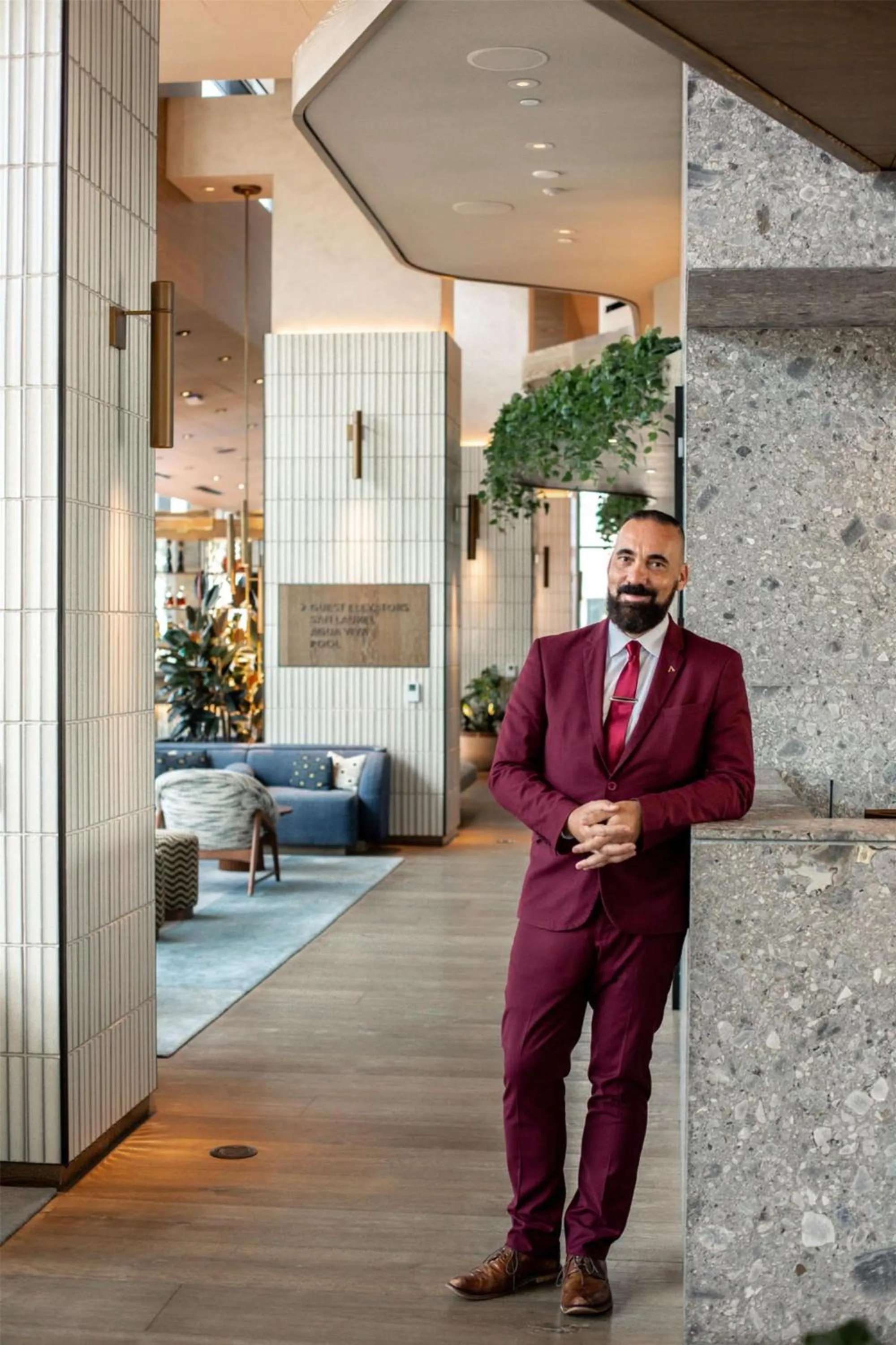 Lobby or reception in Conrad Los Angeles