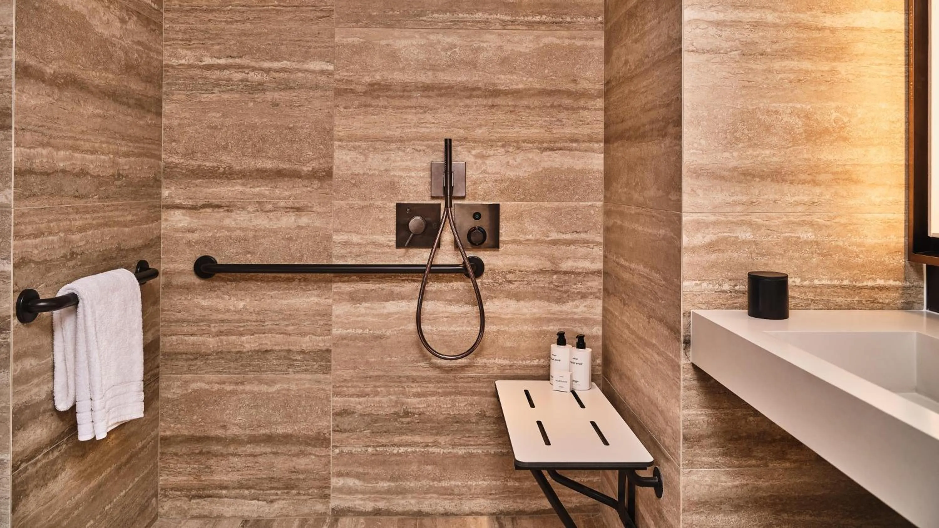 Bathroom in Conrad Los Angeles