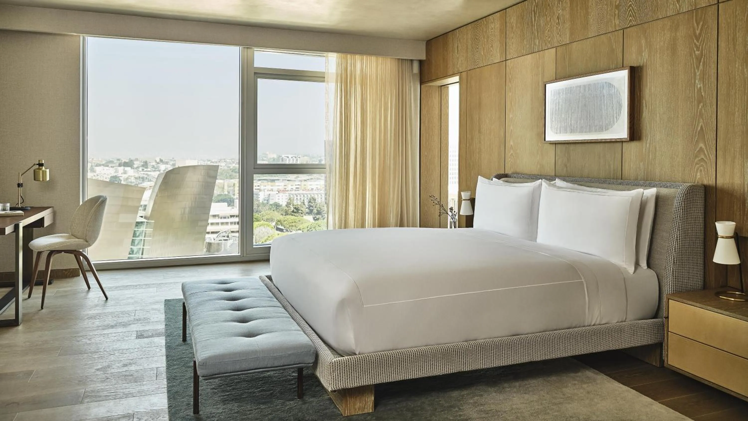 Bedroom, Bed in Conrad Los Angeles