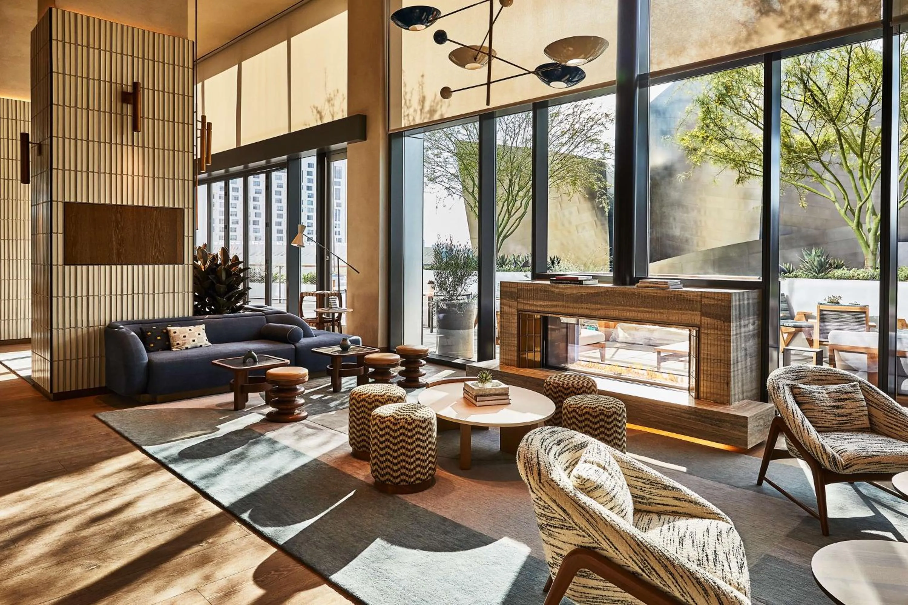 Lobby or reception in Conrad Los Angeles