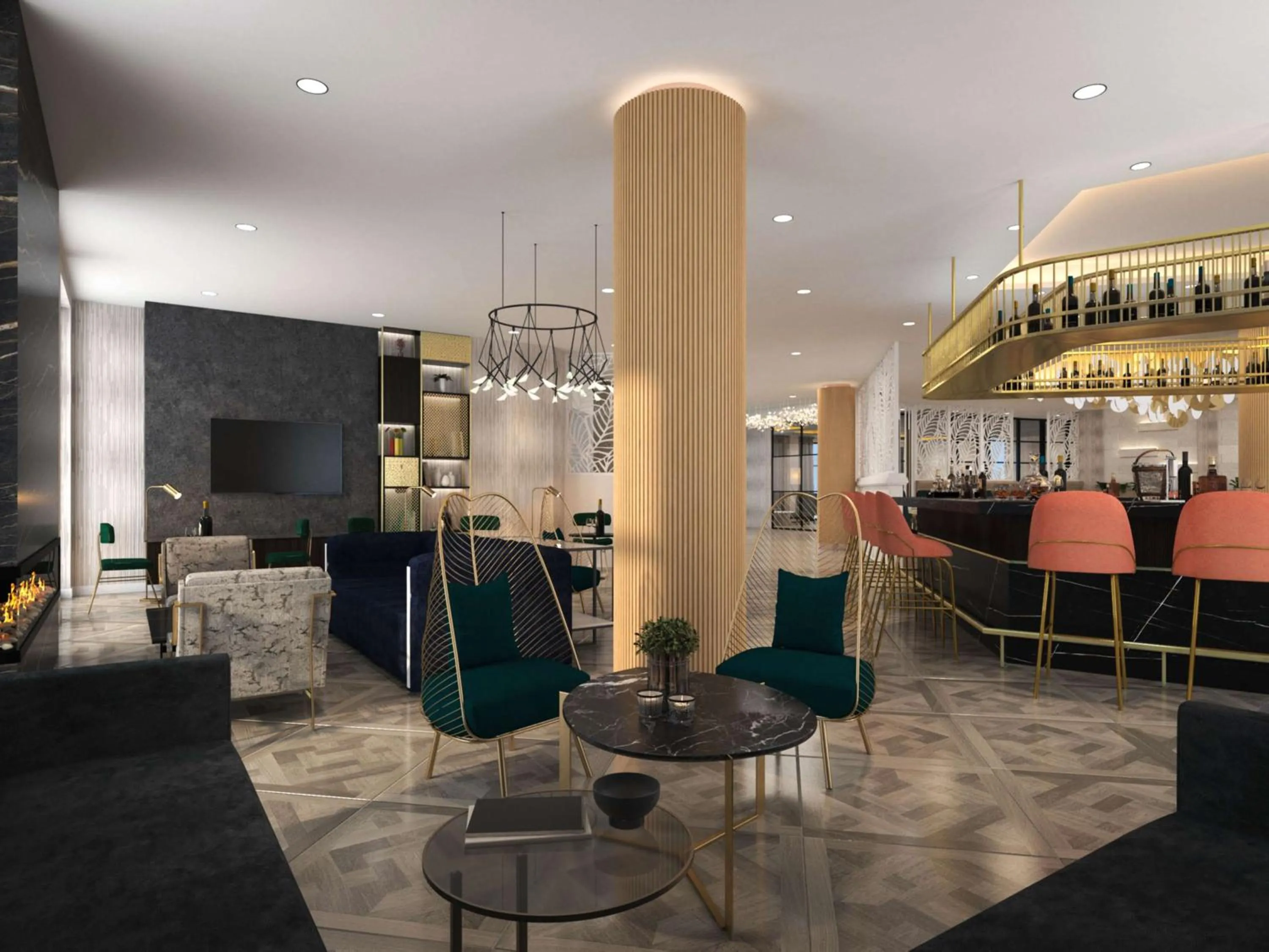 Lounge or bar in Bloom Mississauga, Tapestry Collection By Hilton