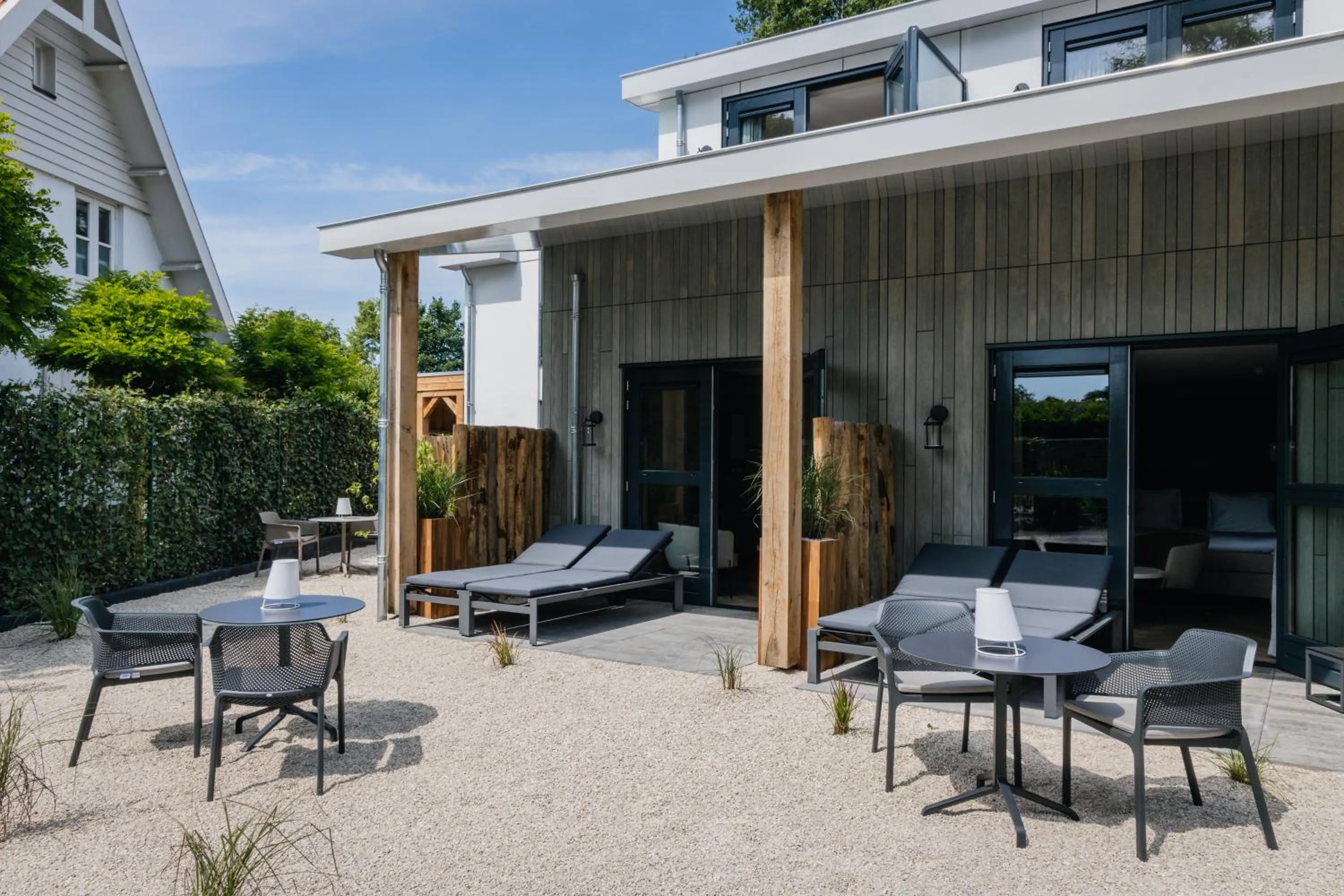 Balcony/Terrace in Boutique Hotel Helder I Kloeg Collection