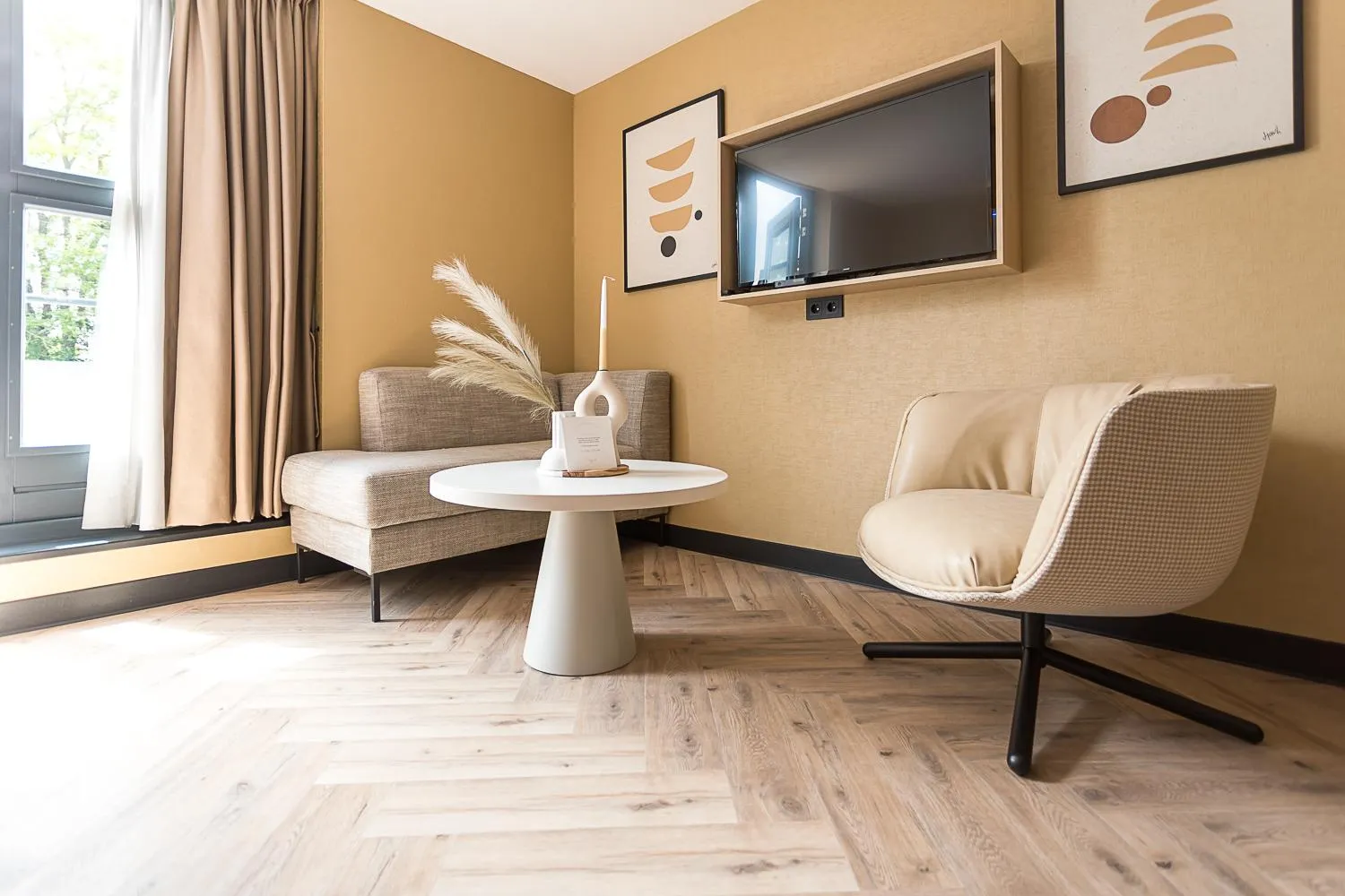 Seating area in Boutique Hotel Helder I Kloeg Collection