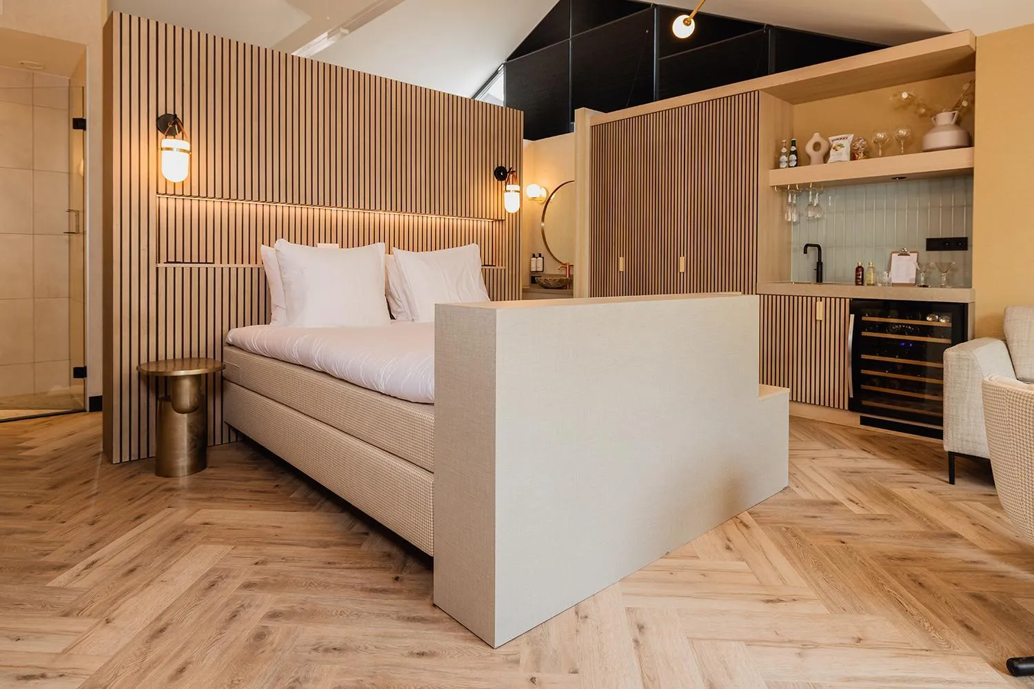 Bed in Boutique Hotel Helder I Kloeg Collection