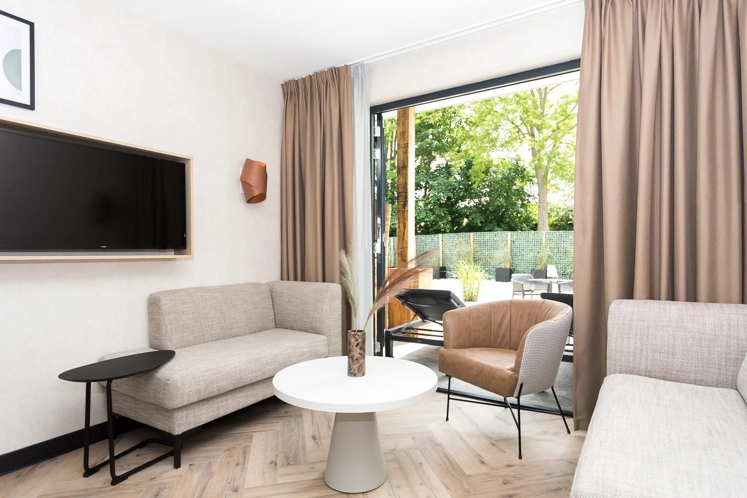 Seating area in Boutique Hotel Helder I Kloeg Collection