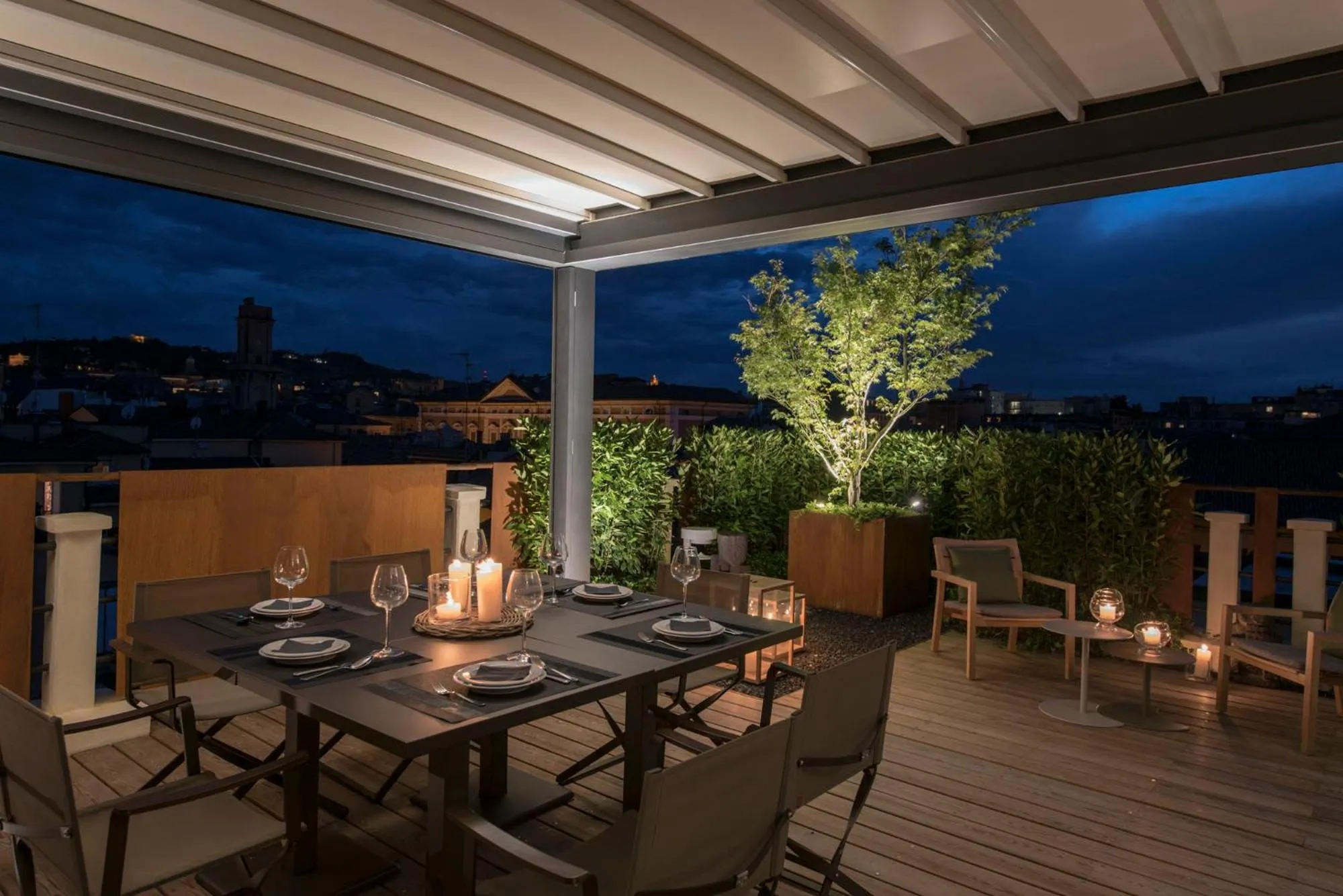 City view in Hotel Metropolitan