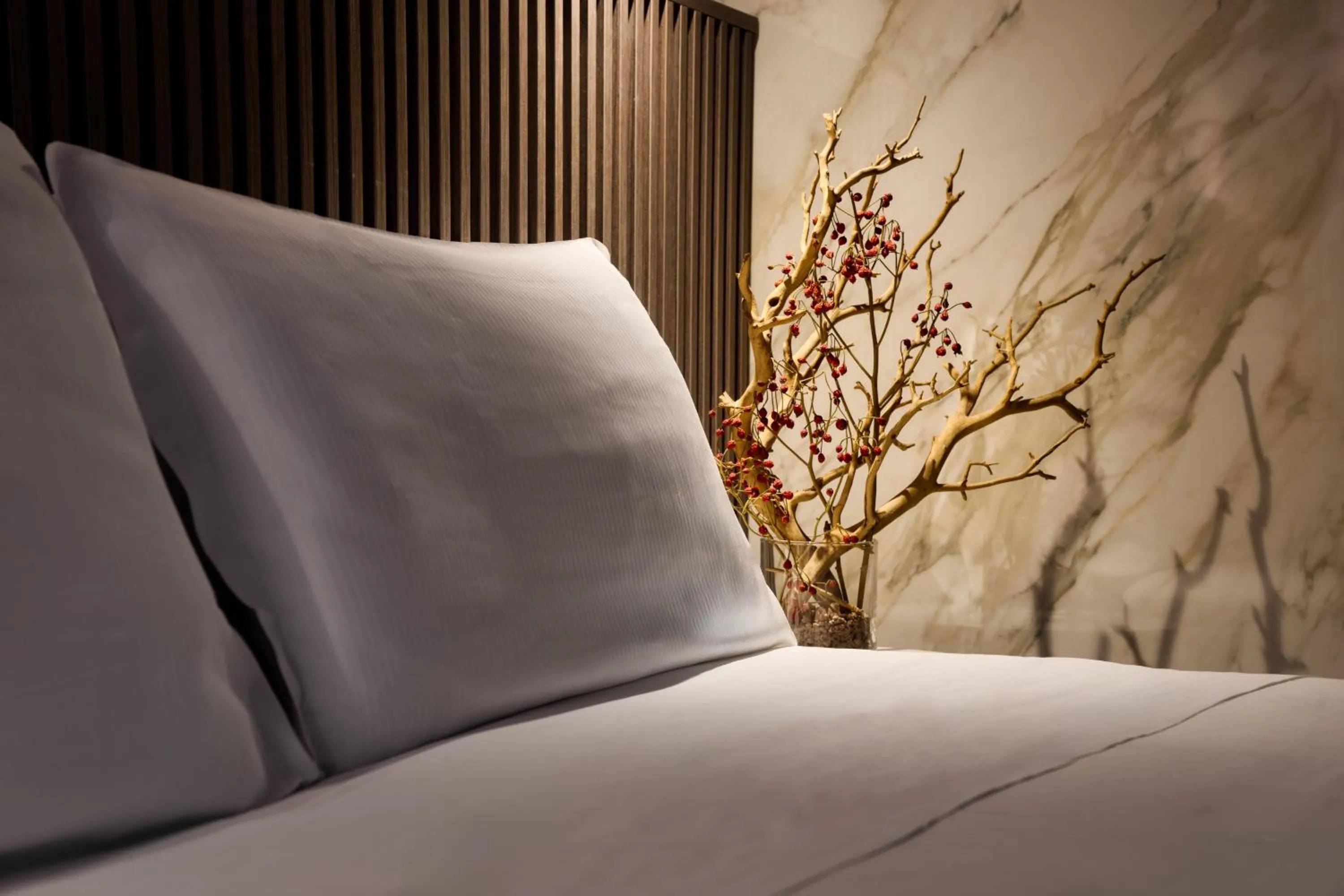 Bed in Hotel Metropolitan