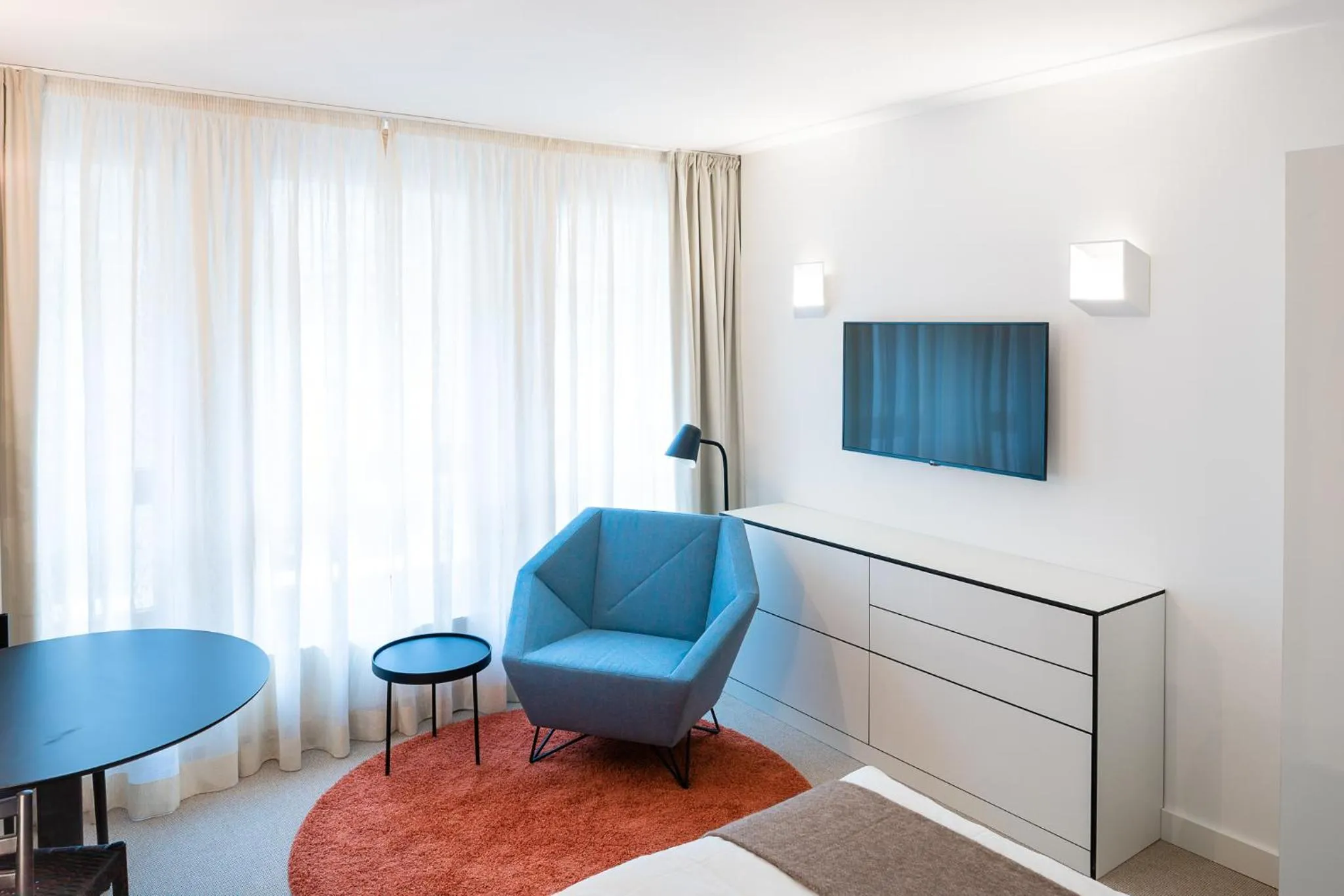 Bedroom in Studiohouse Frankfurt