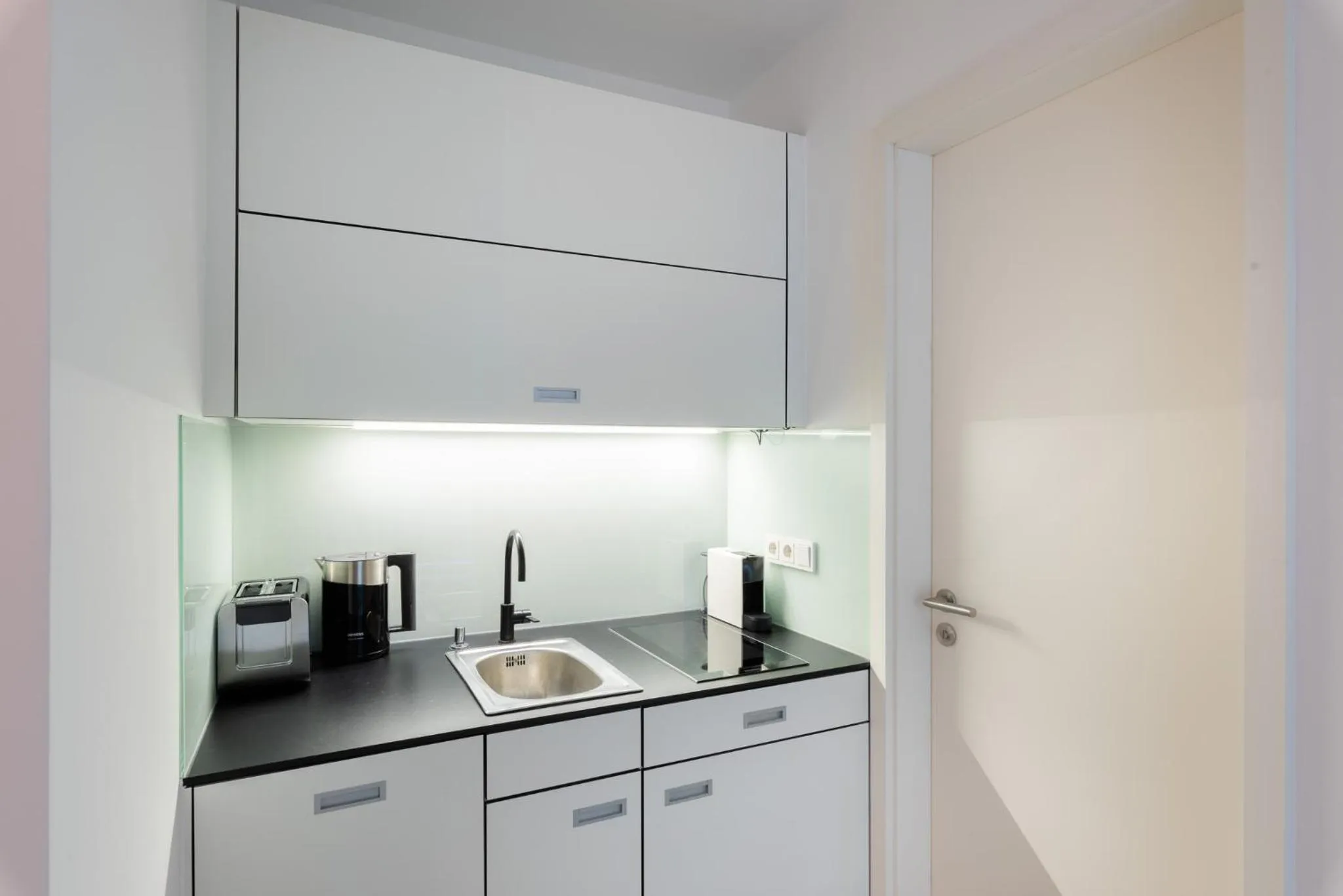 Kitchen or kitchenette in Studiohouse Frankfurt