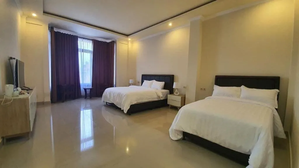 Bed in Grand Puri Hotel