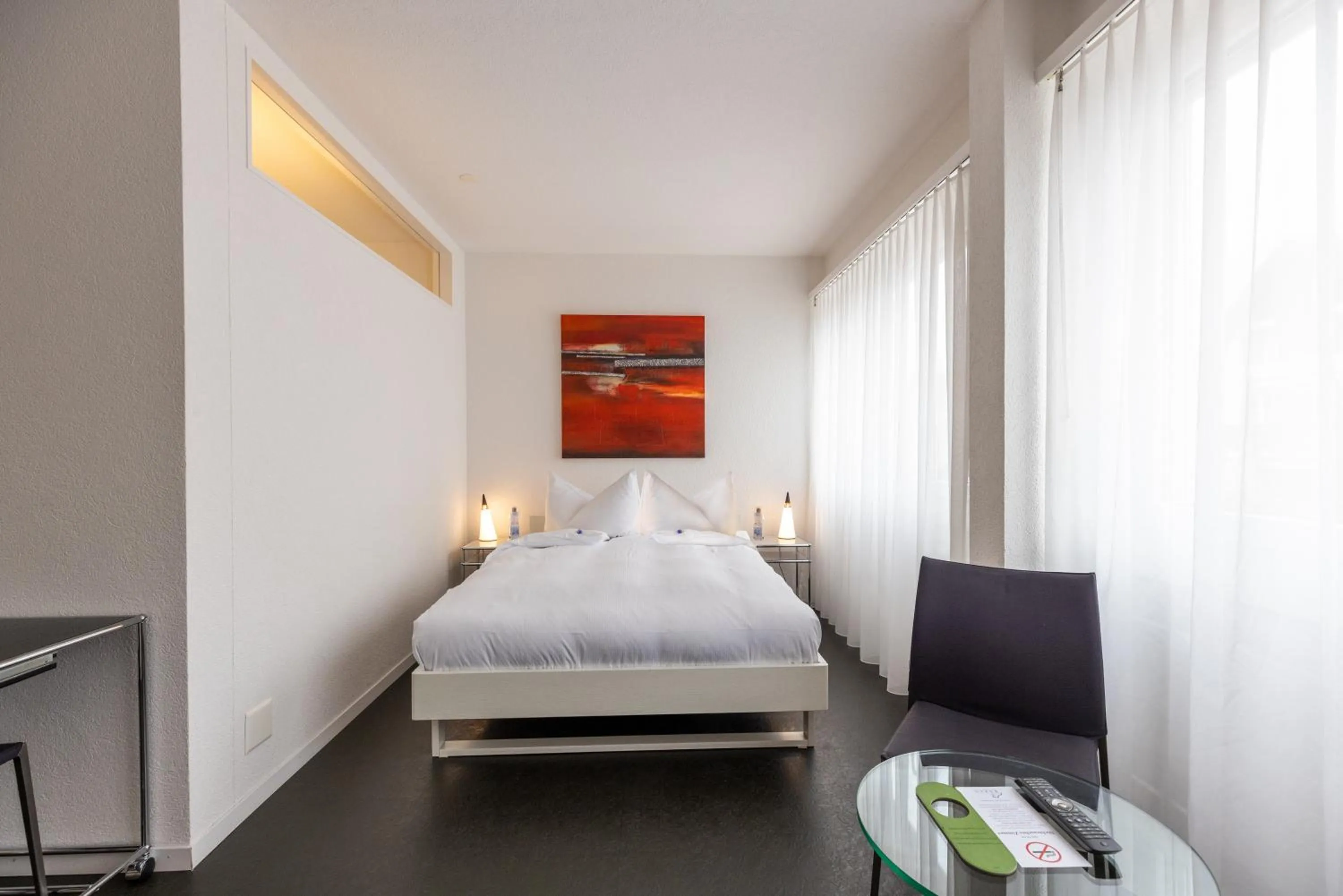 Bed in Hotel Bären Niederscherli