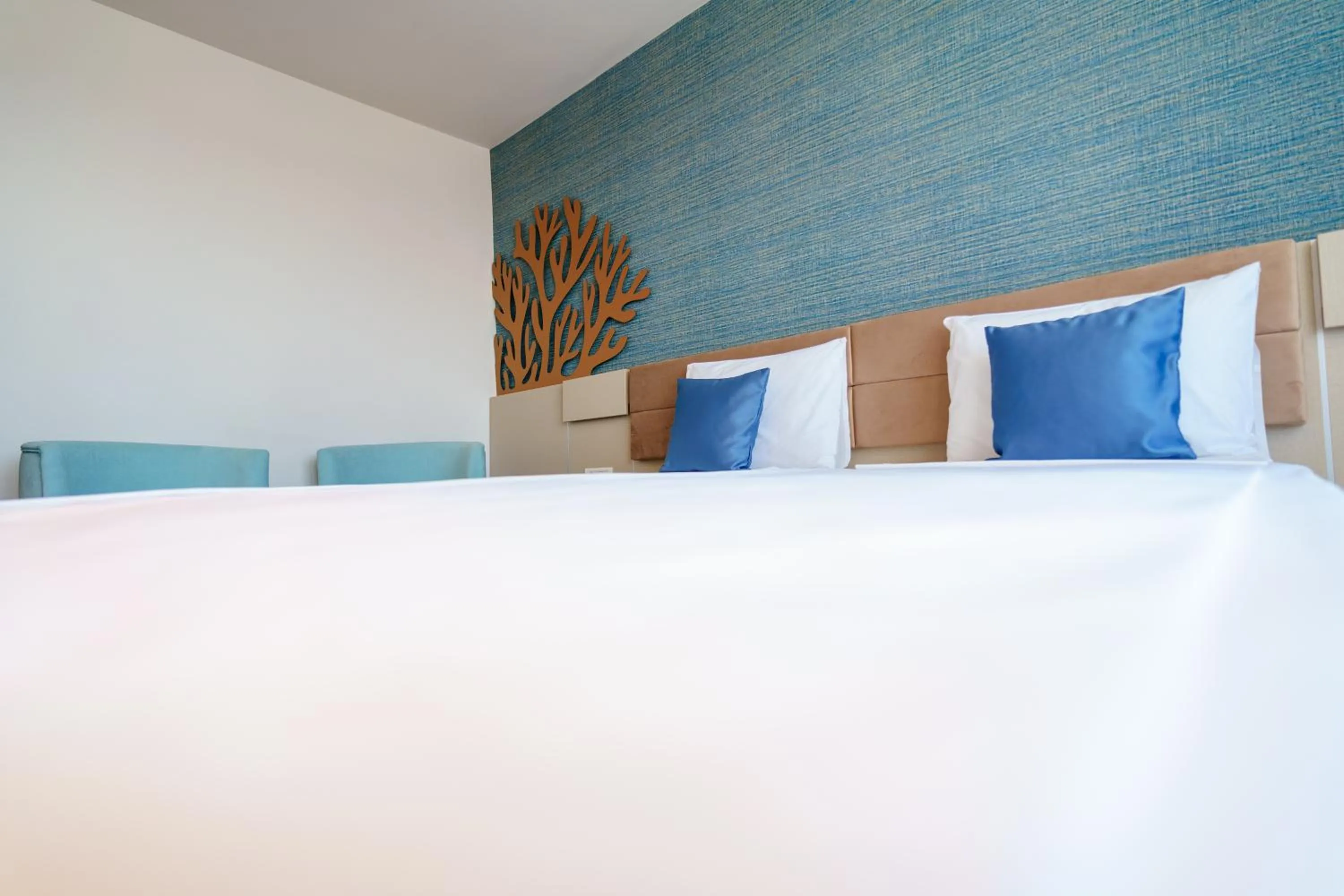 Bedroom, Bed in Bacolux Koralio, Eforie Nord