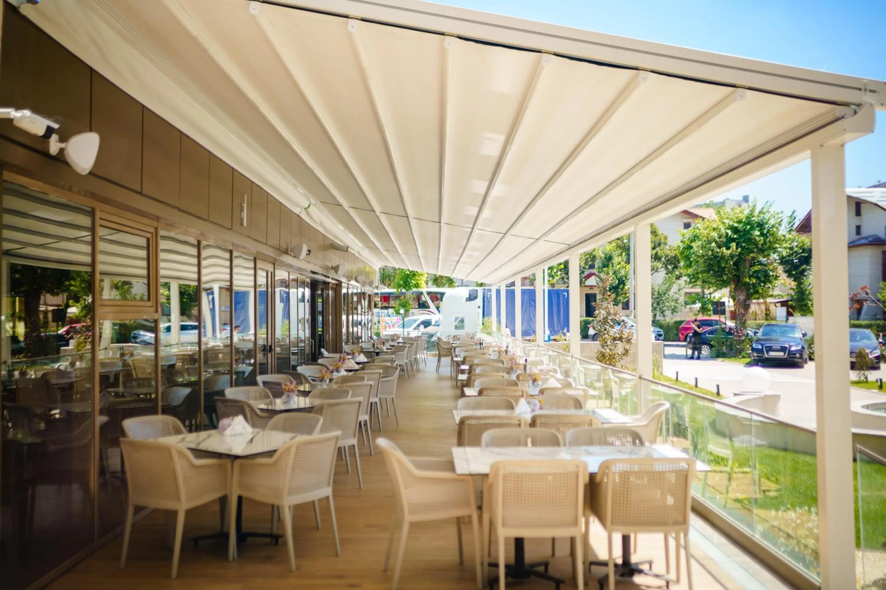 Balcony/Terrace in Bacolux Koralio, Eforie Nord