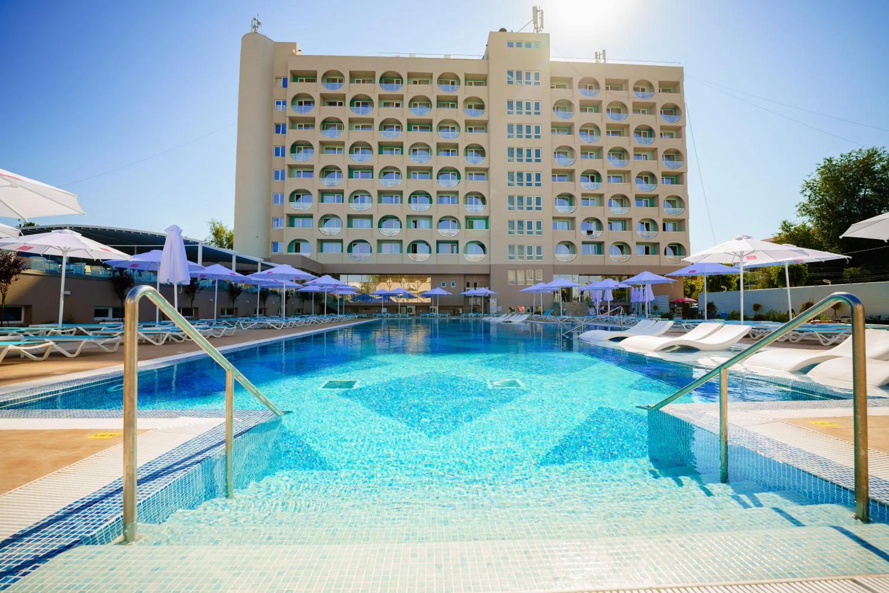 Swimming pool in Bacolux Koralio, Eforie Nord
