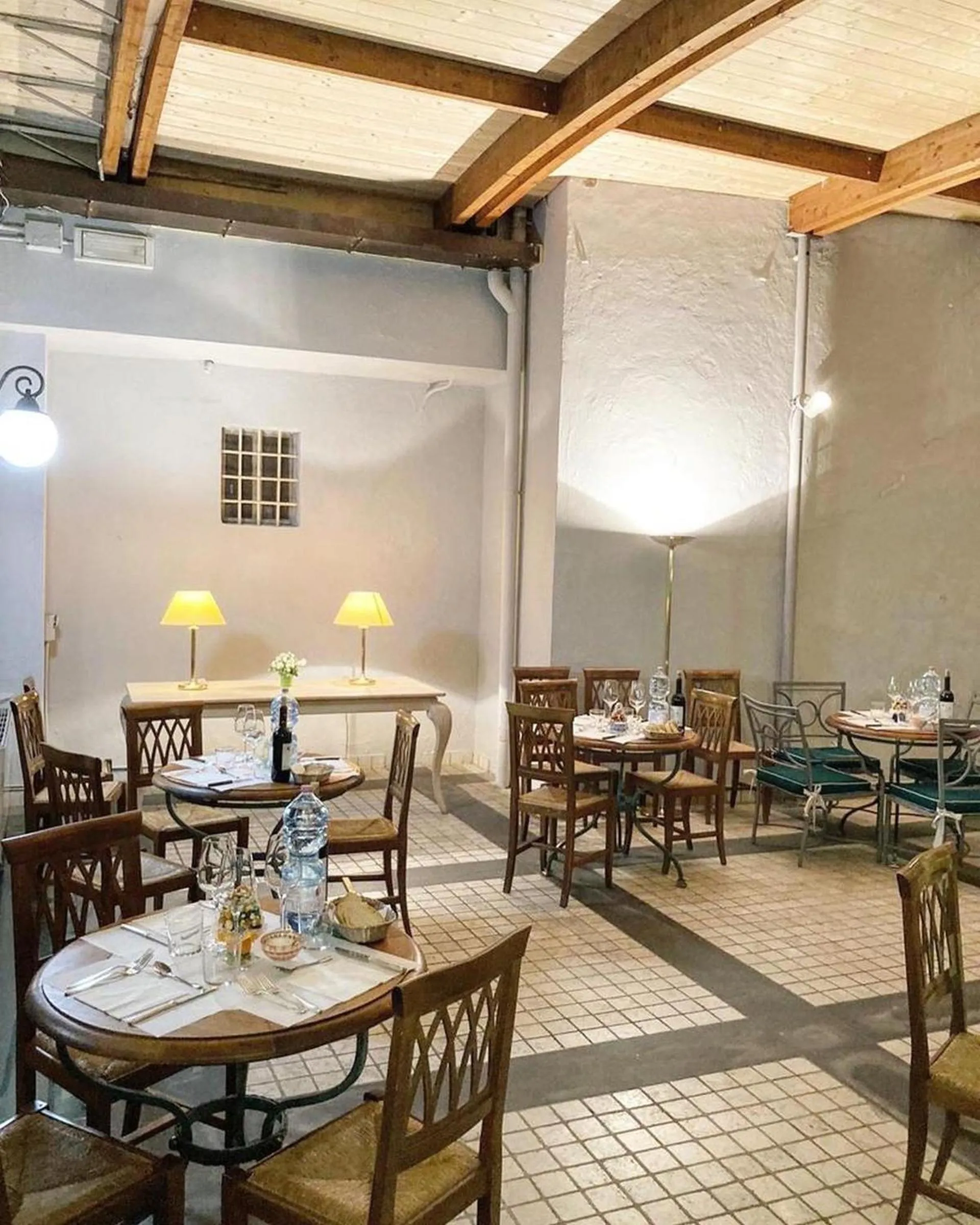 Patio in Hotel Corallo