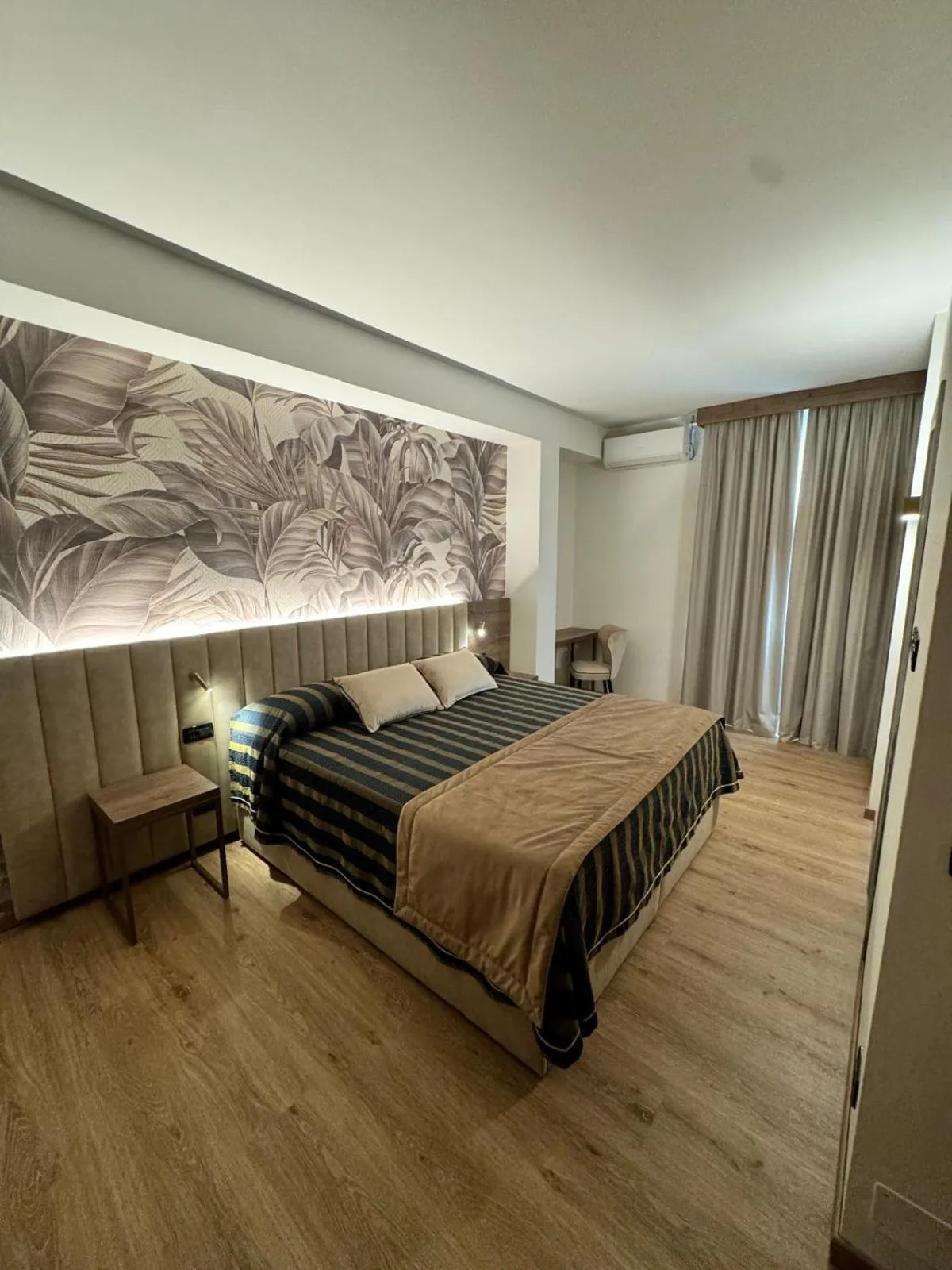 Bed in Hotel Corallo