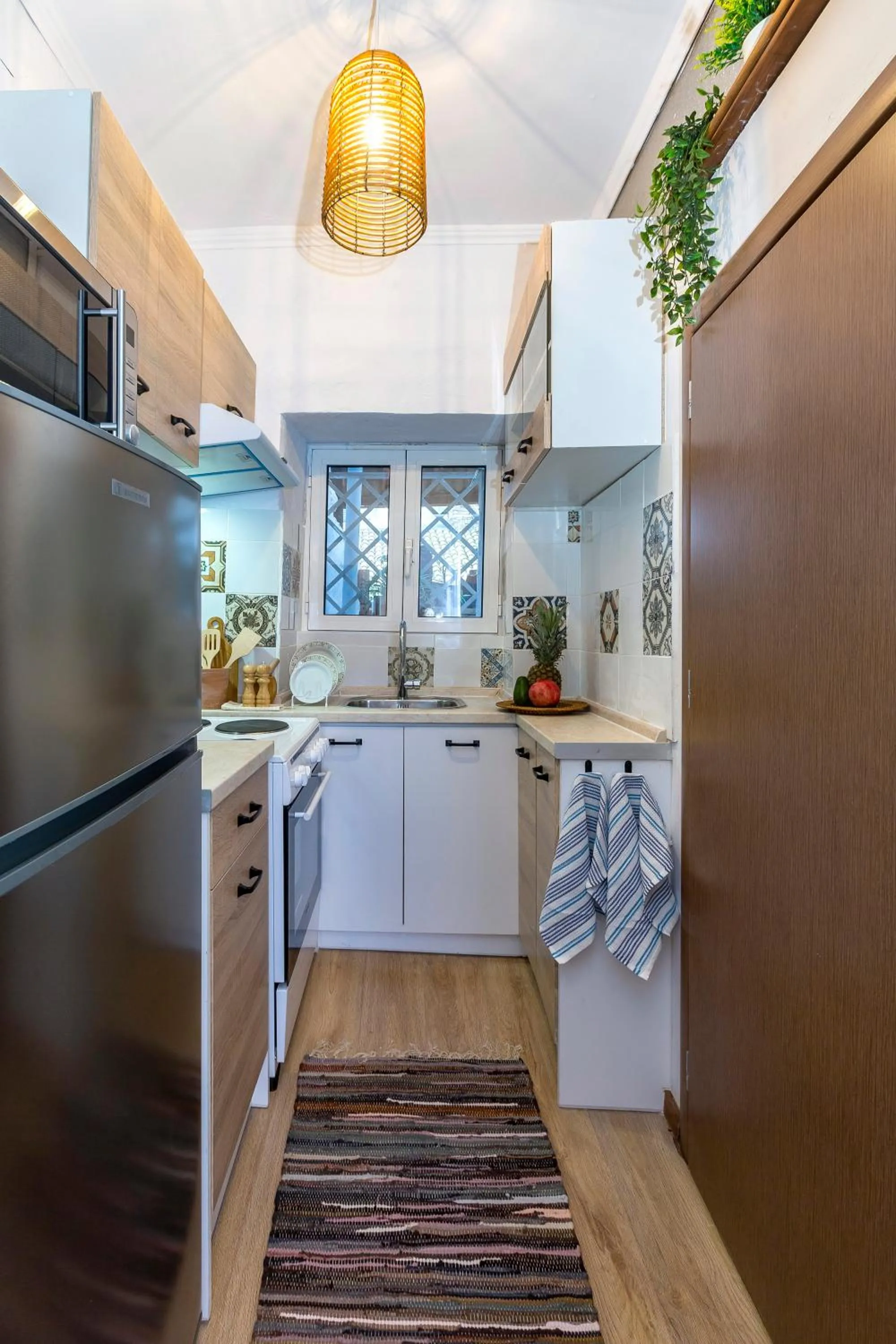 Kitchen or kitchenette in Casa Santa Sofia