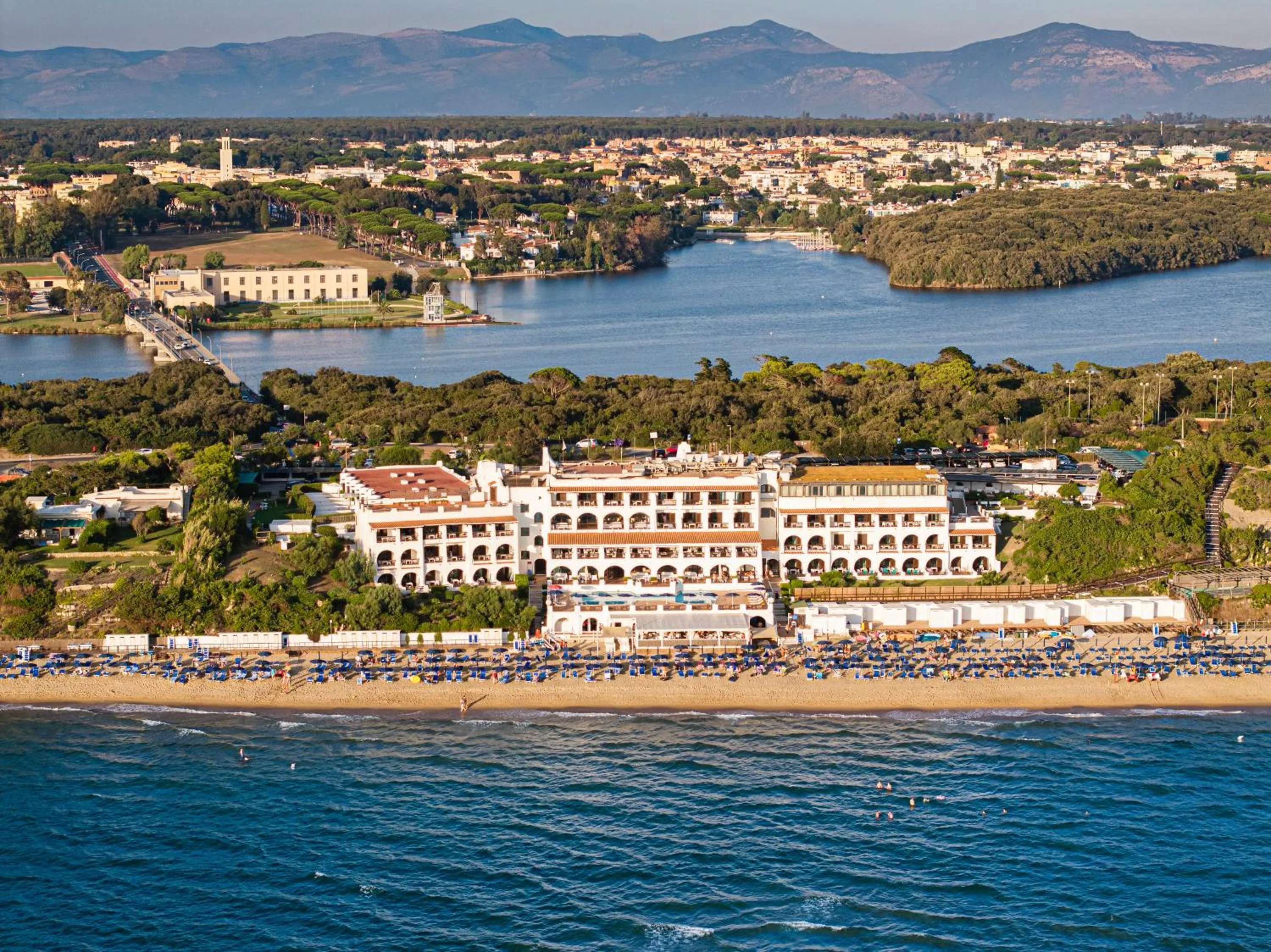 Bird's eye view in Hotel Le Dune