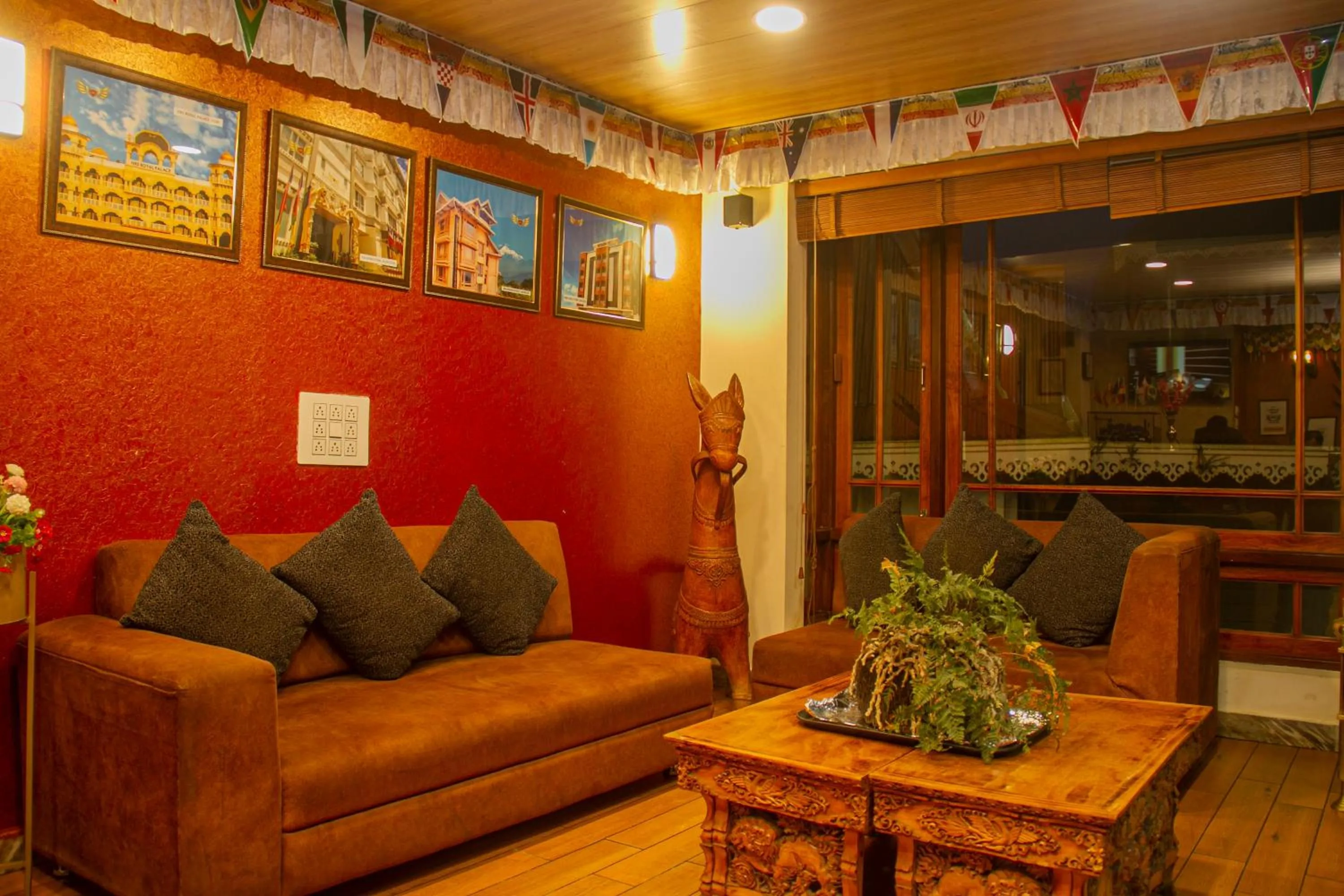 Seating area in NRS Norling Retreat