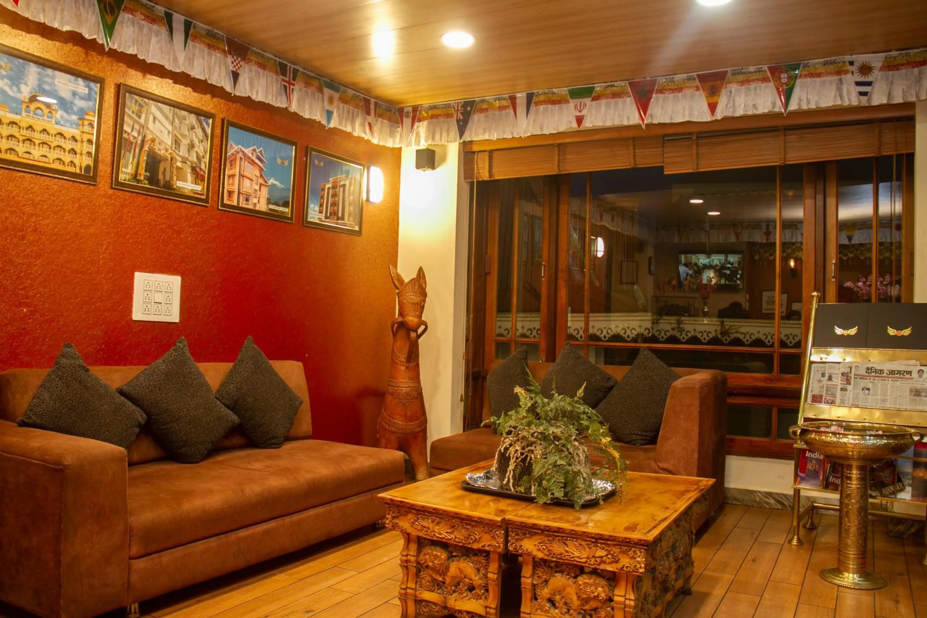 Seating area in NRS Norling Retreat