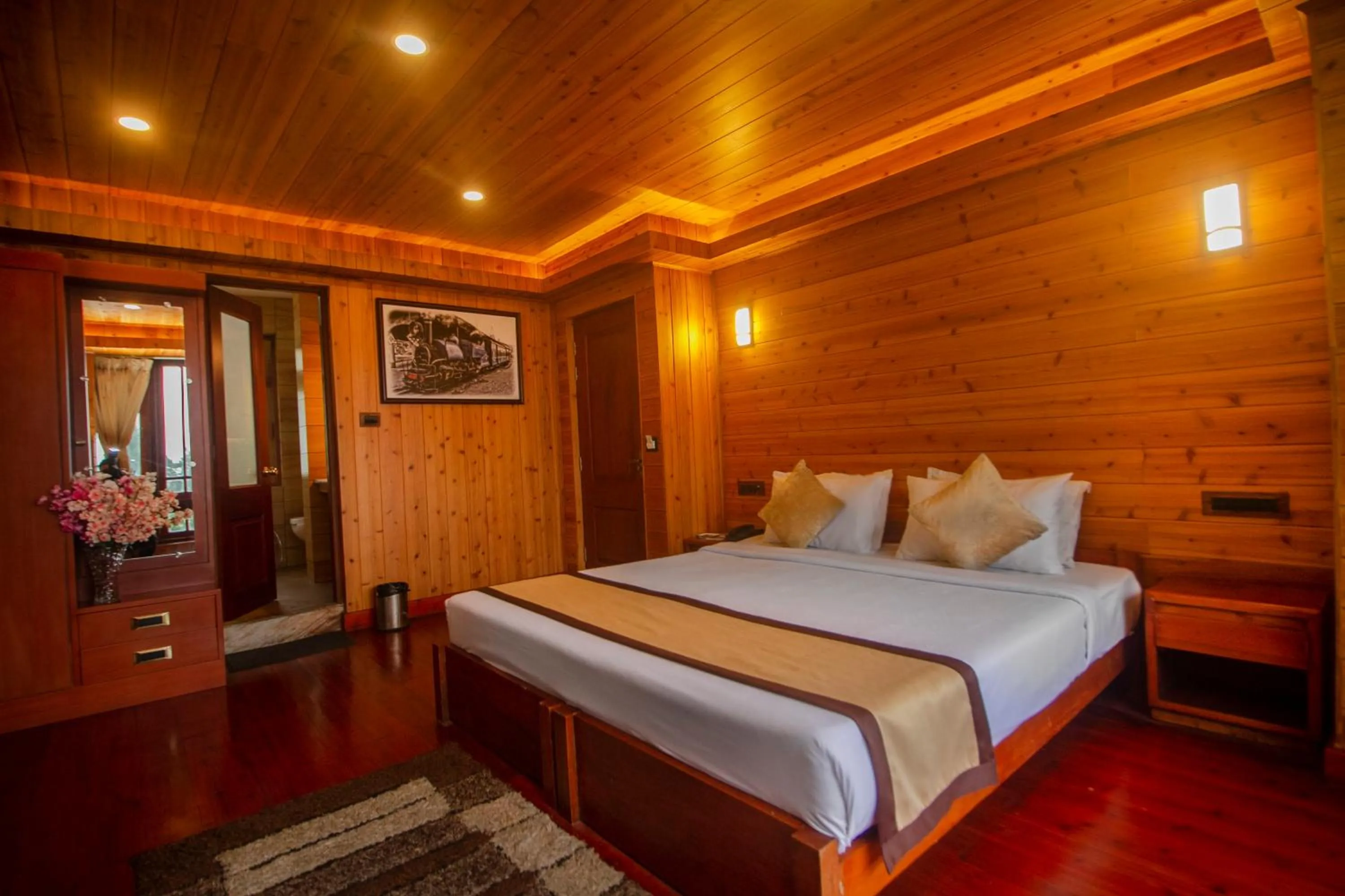 Bed in NRS Norling Retreat