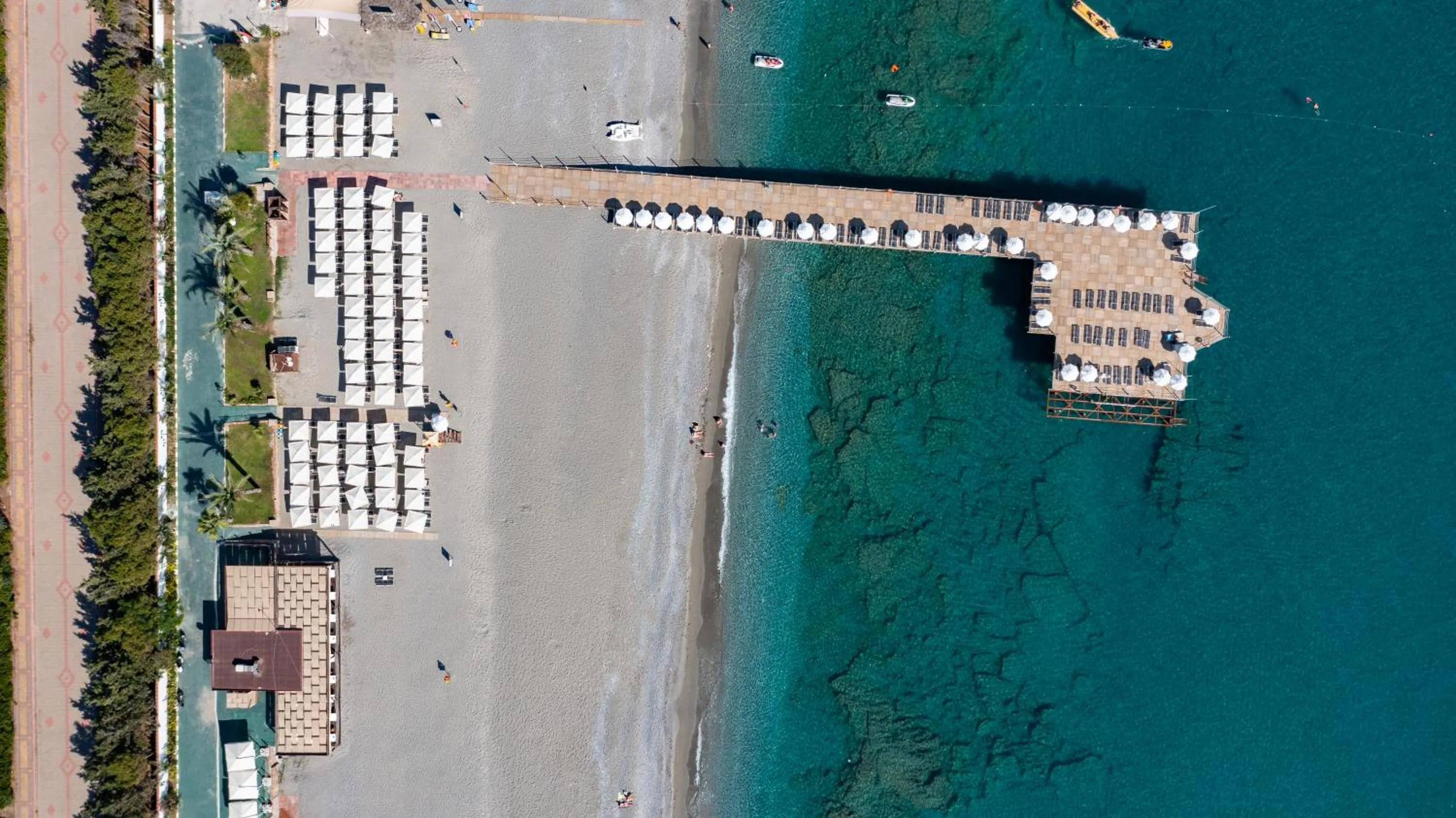 Beach in Club Paradiso Hotel