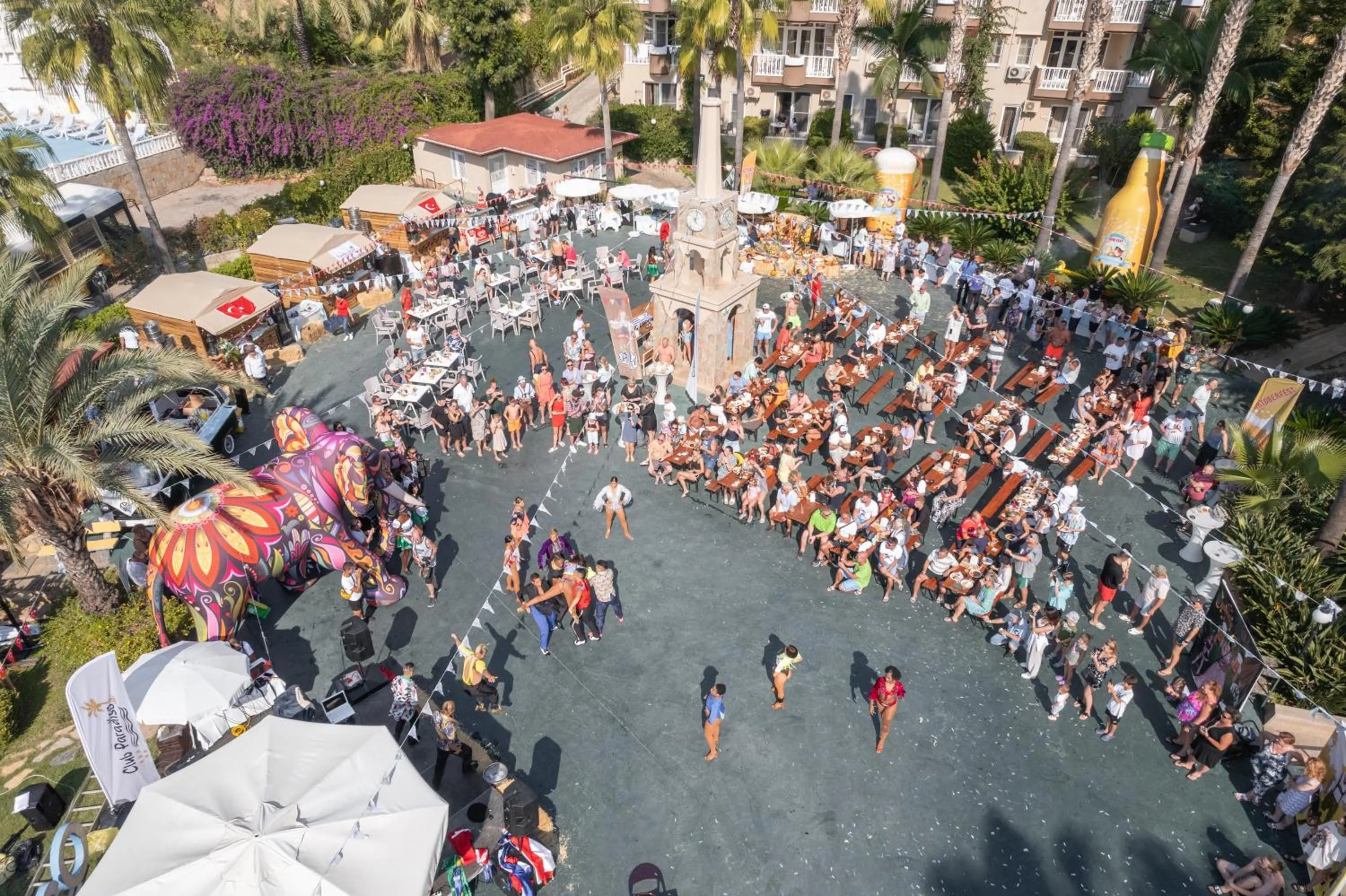 Entertainment in Club Paradiso Hotel