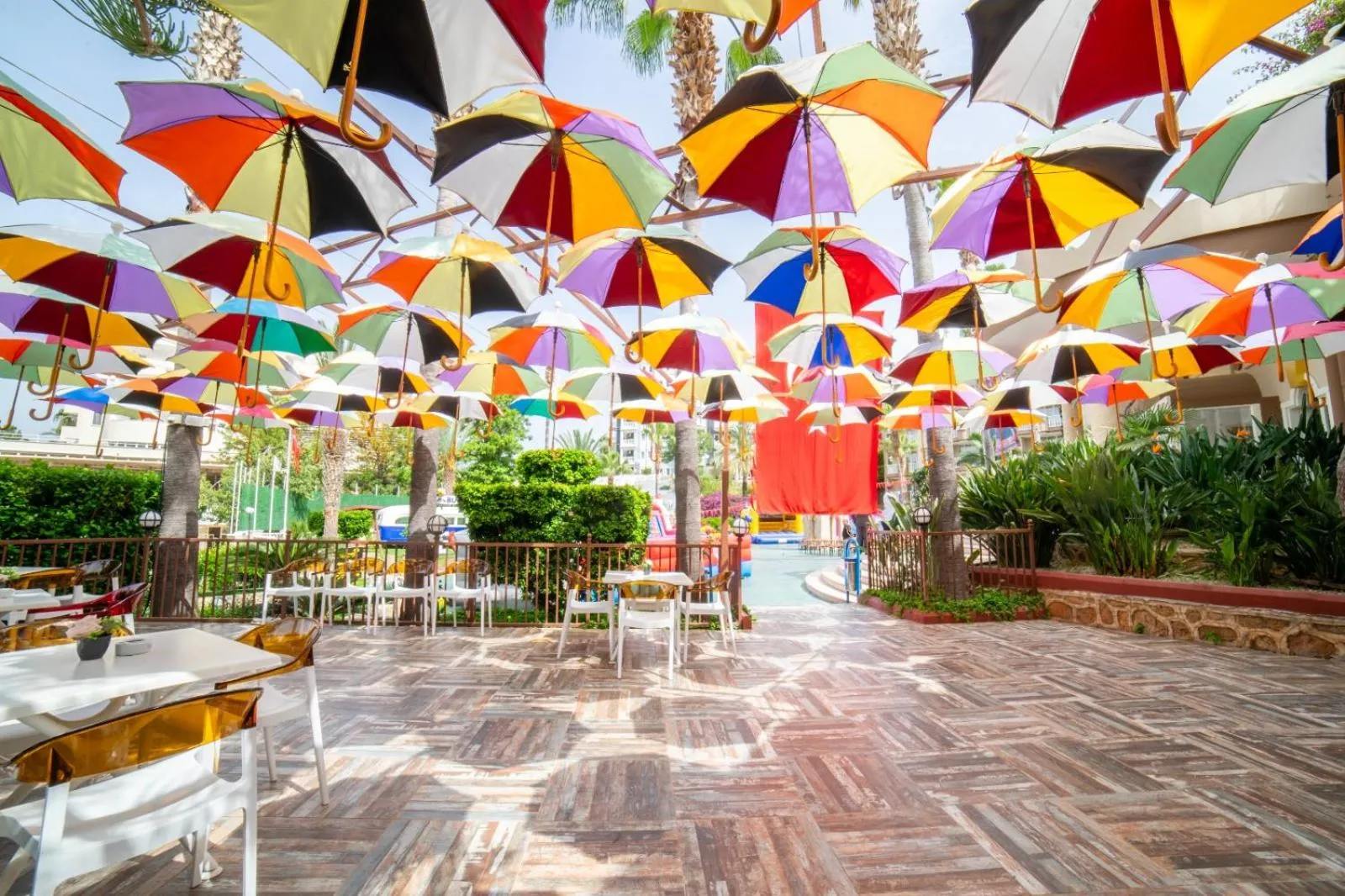 Property building in Club Paradiso Hotel