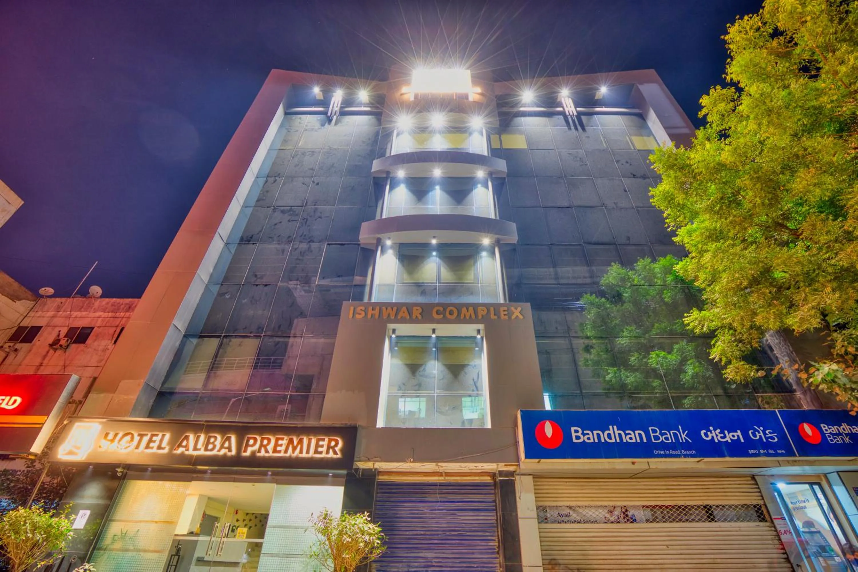 Facade/entrance in Alba Premier, Ahmedabad